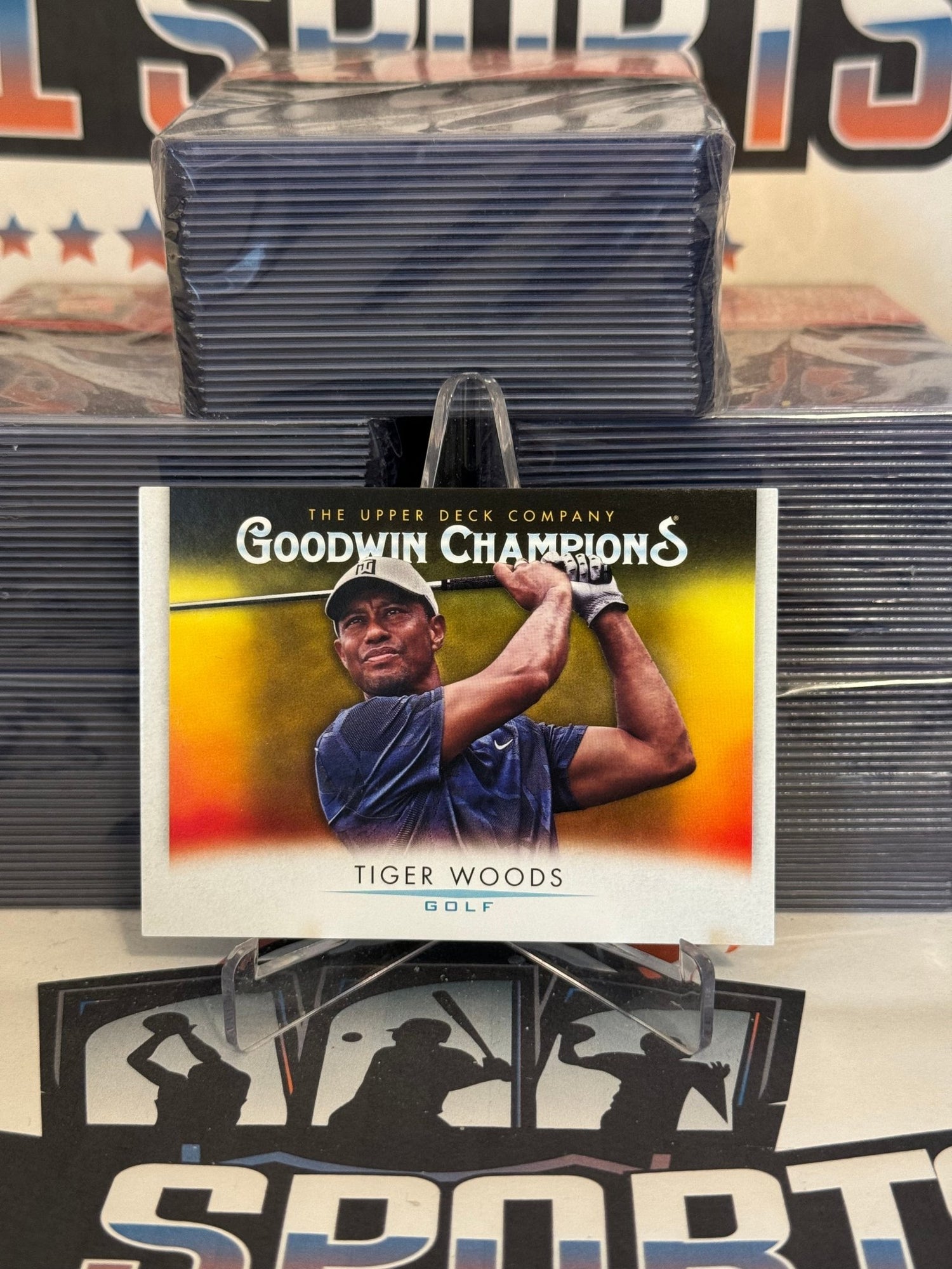 2019 Upper Deck Goodwin Champions Tiger Woods #75