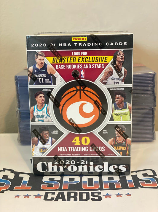 2020-21 Panini Chronicles NBA Basketball Blaster Box
