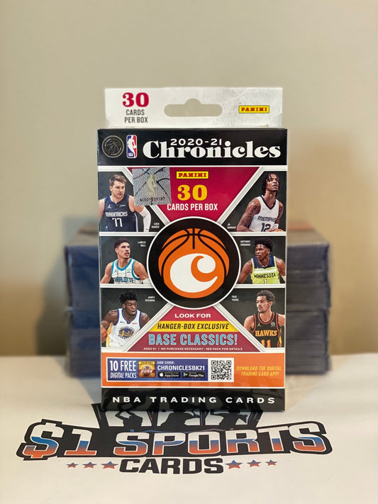 2020-21 Panini Chronicles NBA Basketball Hanger Box