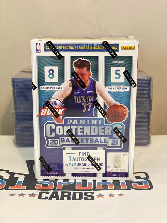2020-21 Panini Contenders NBA Basketball Blaster Box