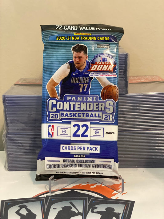 2020-21 Panini Contenders NBA Basketball Fat Pack