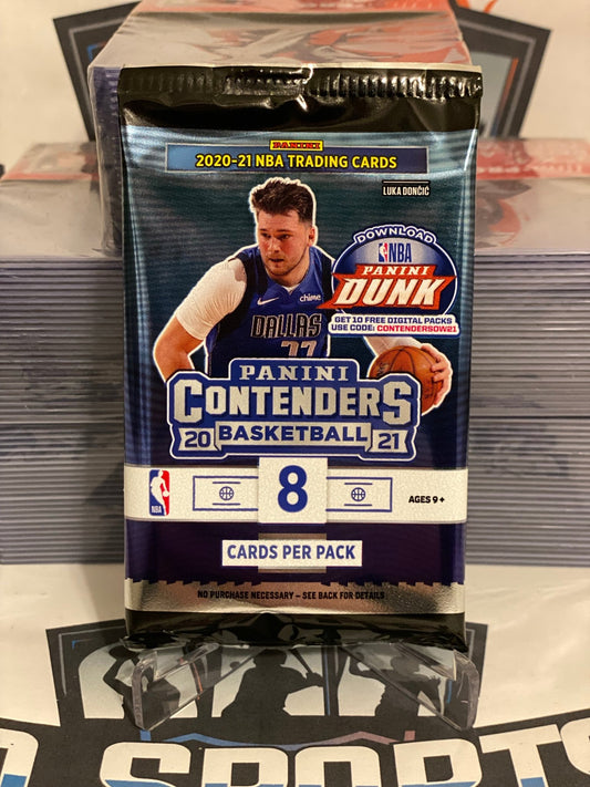 2020-21 Panini Contenders NBA Basketball Retail Pack