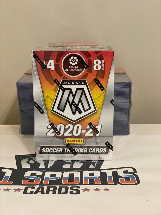 2020-21 Panini Mosaic LaLiga Santander Soccer Blaster Box