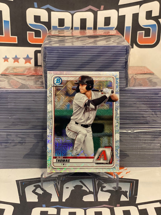2020 Bowman Chrome Prospects (Mega Refractor) Alek Thomas #BCP-98