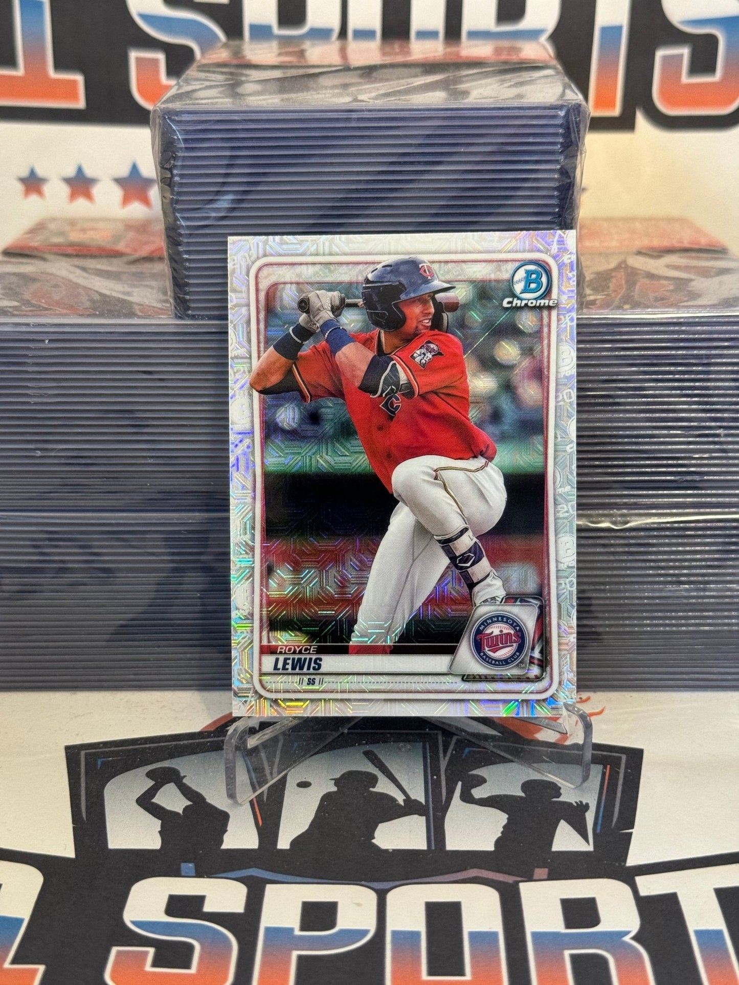 2020 Bowman Chrome Prospects (Mega Refractor) Royce Lewis #BCP-93