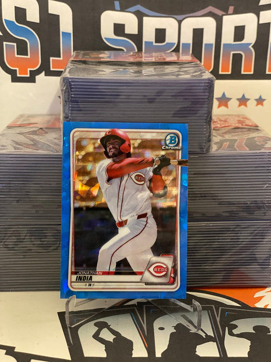 2020 Bowman Chrome Prospects Sapphire Jonathan India #BCP-73