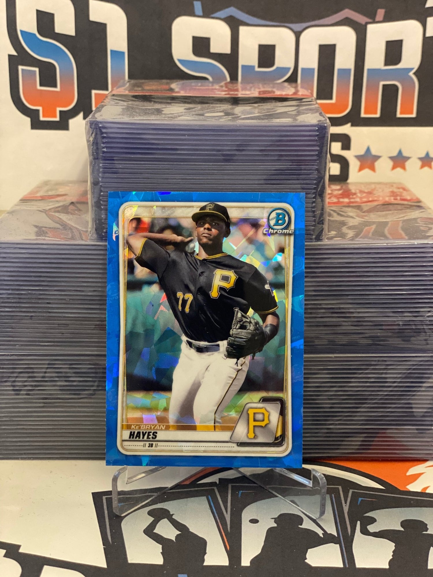 2020 Bowman Chrome Prospects Sapphire Ke'Bryan Hayes #BCP-67