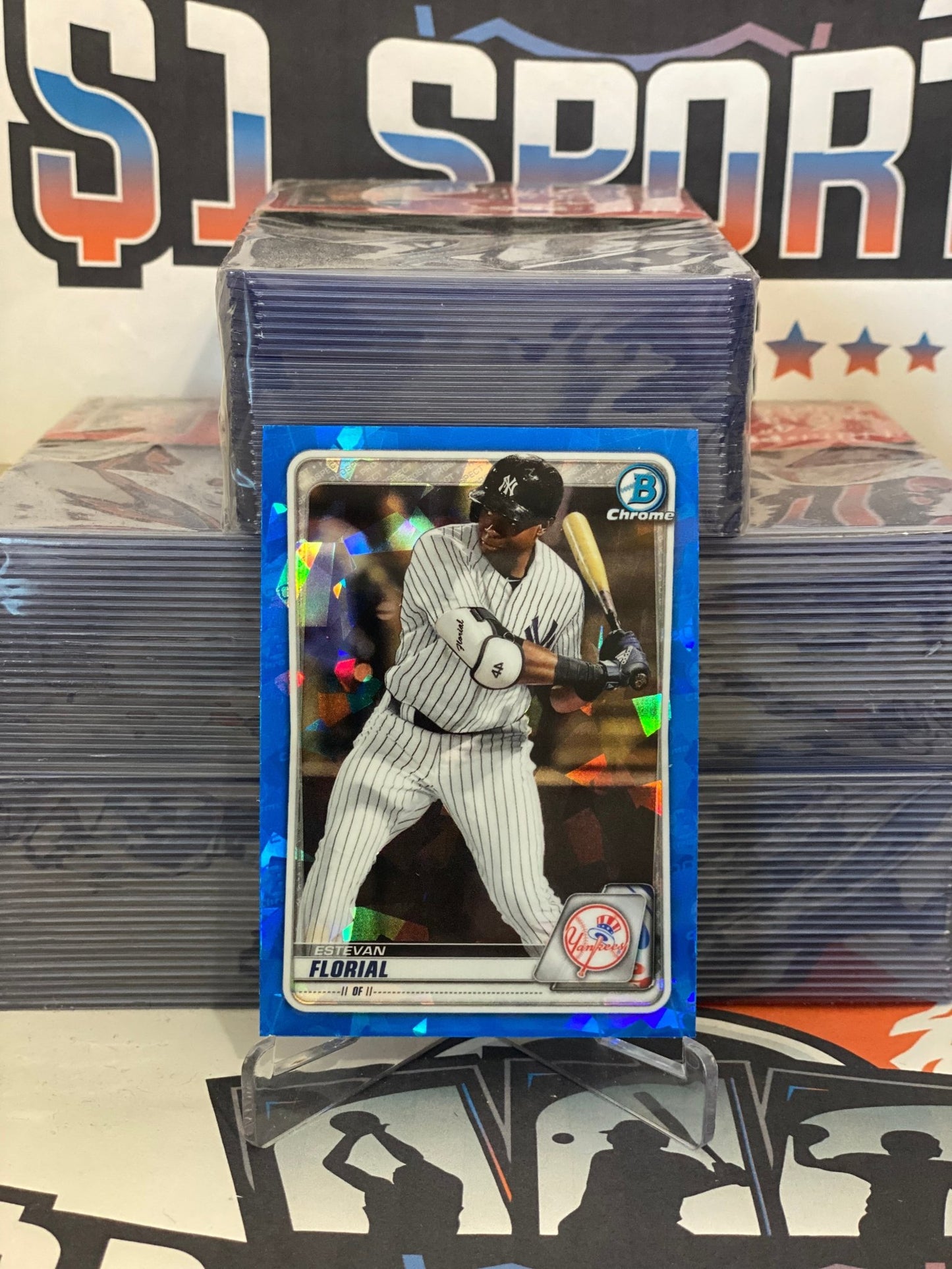 2020 Bowman Chrome Sapphire Estevan Florial #BCP-31