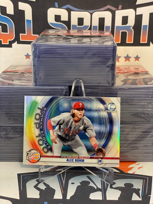 2020 Bowman Chrome (Top 100) Alec Bohm #BTP-29