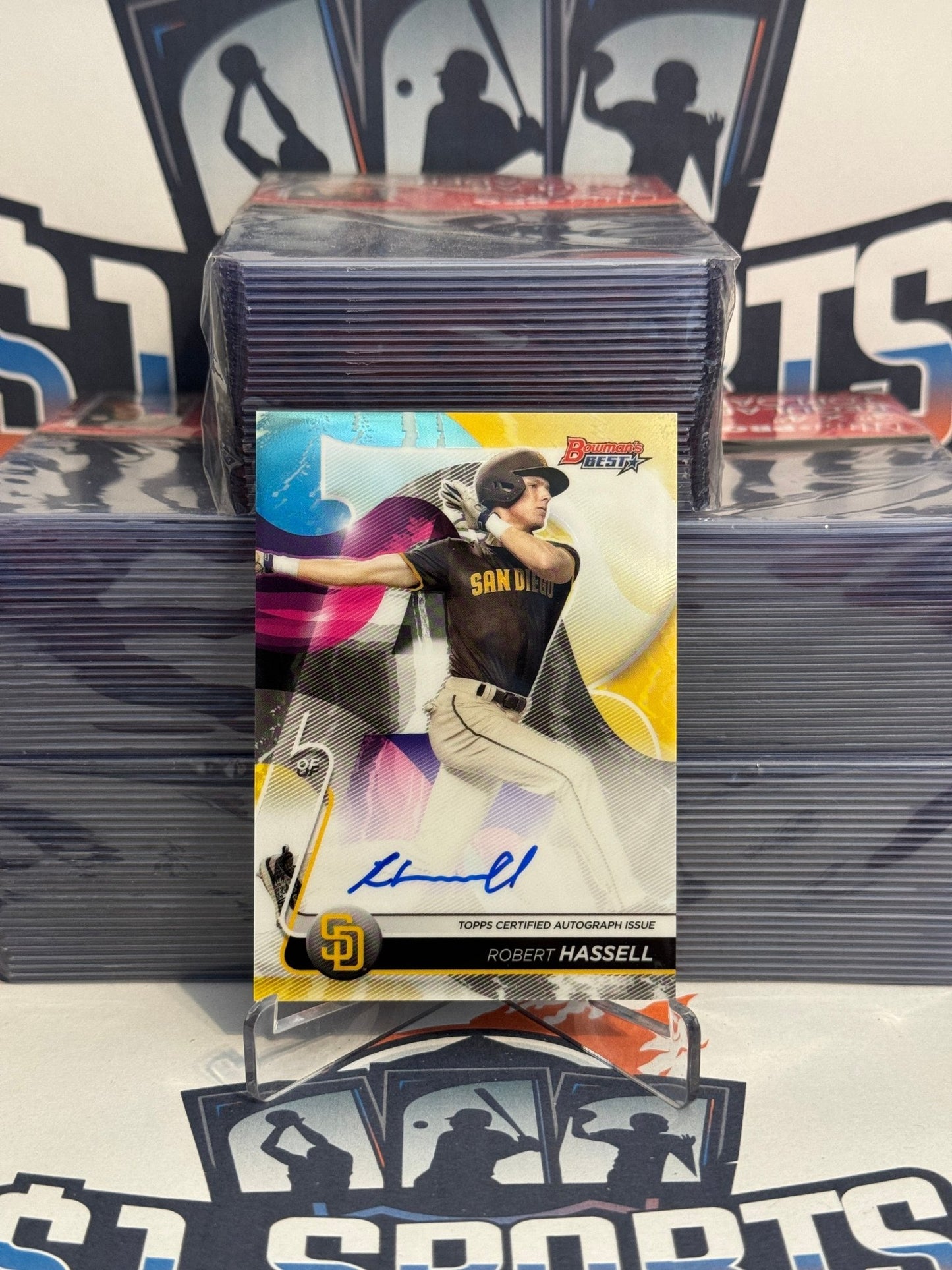 2020 Bowman's Best (Best of 2020 Auto) Robert Hassell #B20-RH