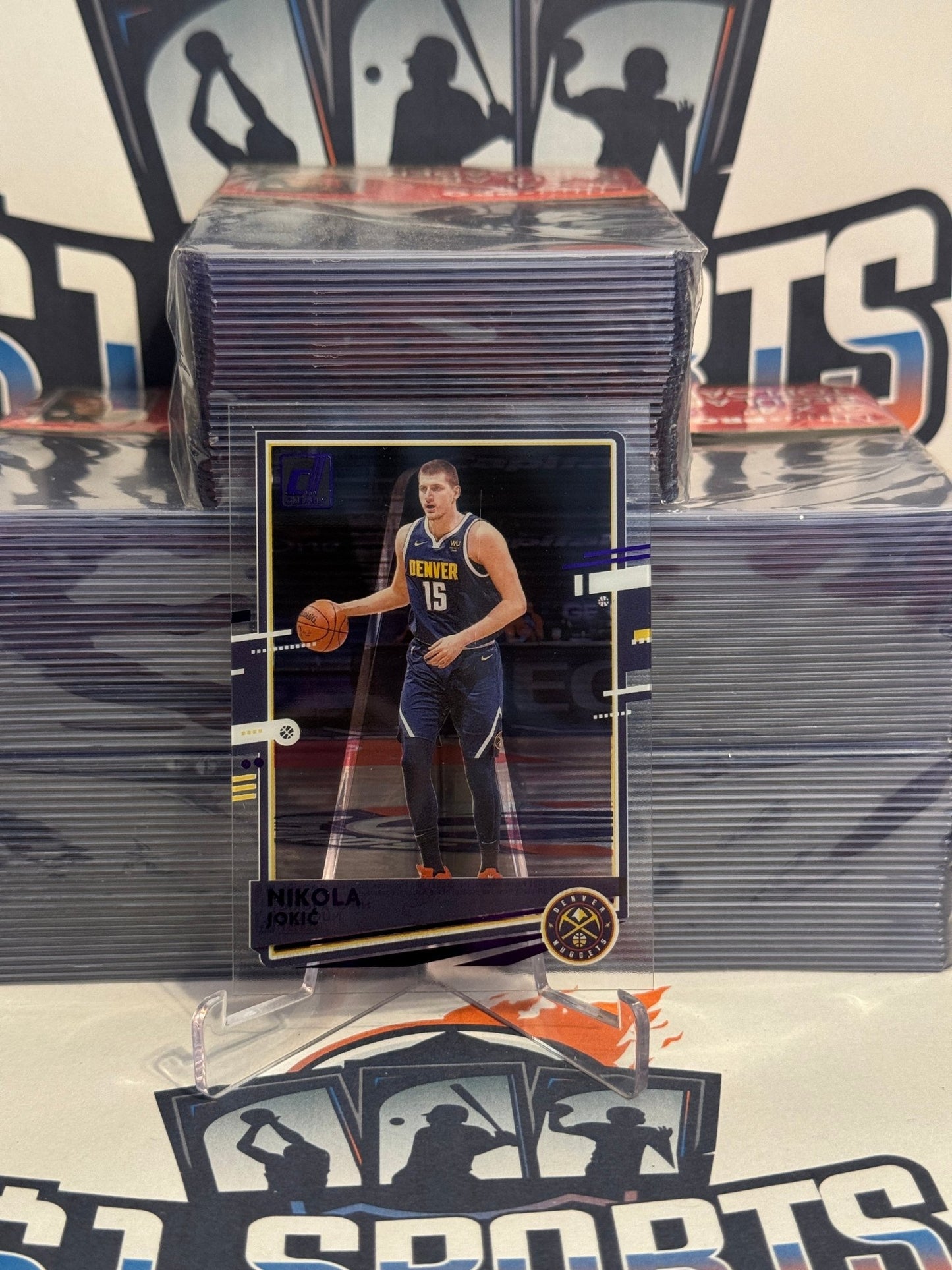 2020 Clearly Donruss (Purple) Nikola Jokic #32