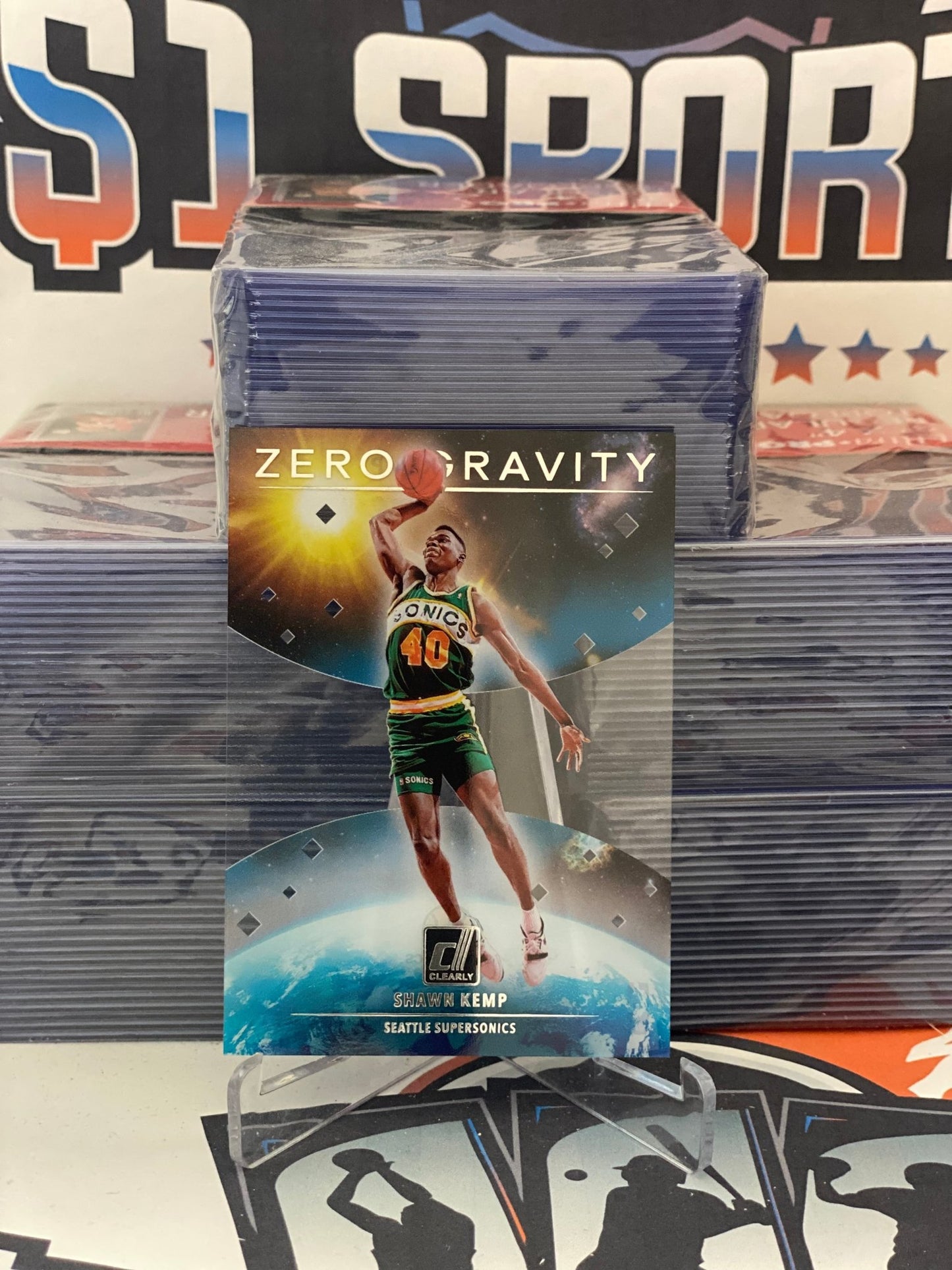 2020 Clearly Donruss (Zero Gravity) Shawn Kemp #3