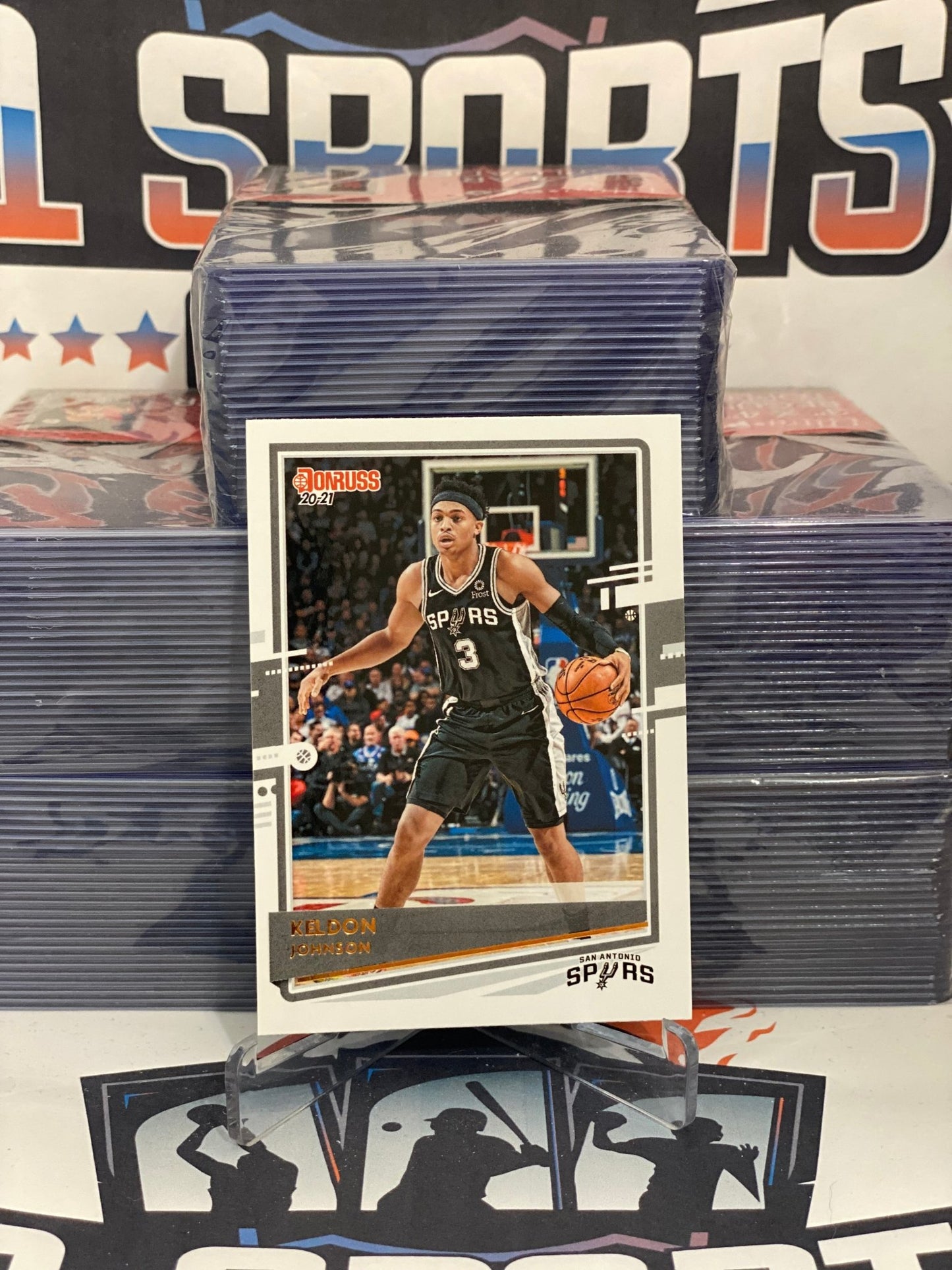 2020 Donruss (2nd Year) Keldon Johnson #152