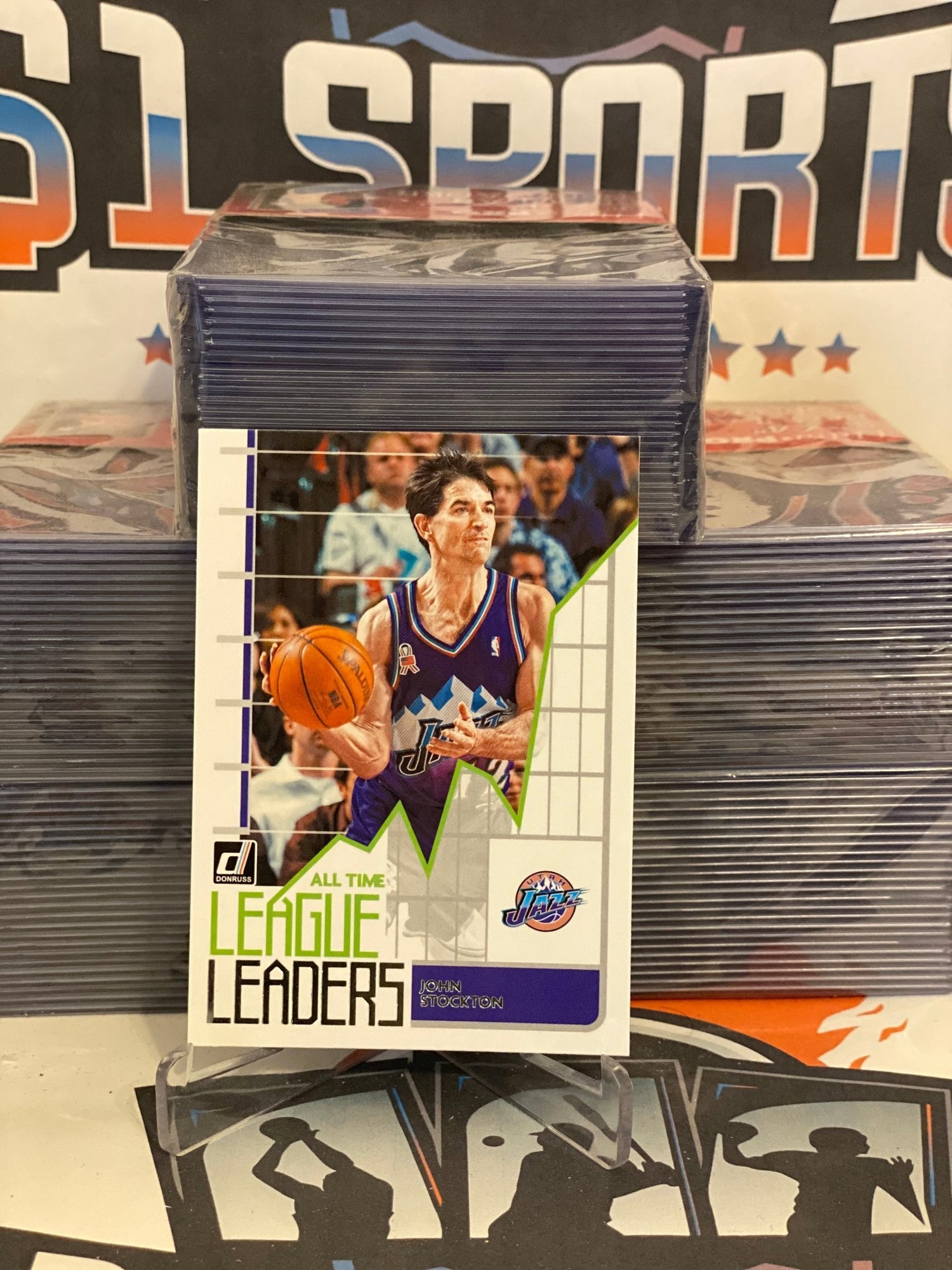 2020 Donruss (All-Time League Leaders) John Stockton #8