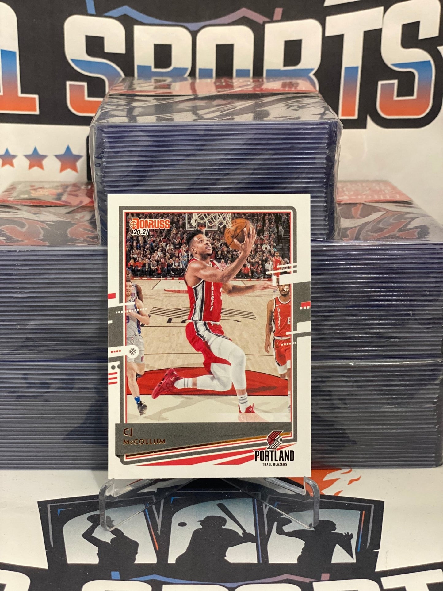 2020 Donruss CJ McCollum #91