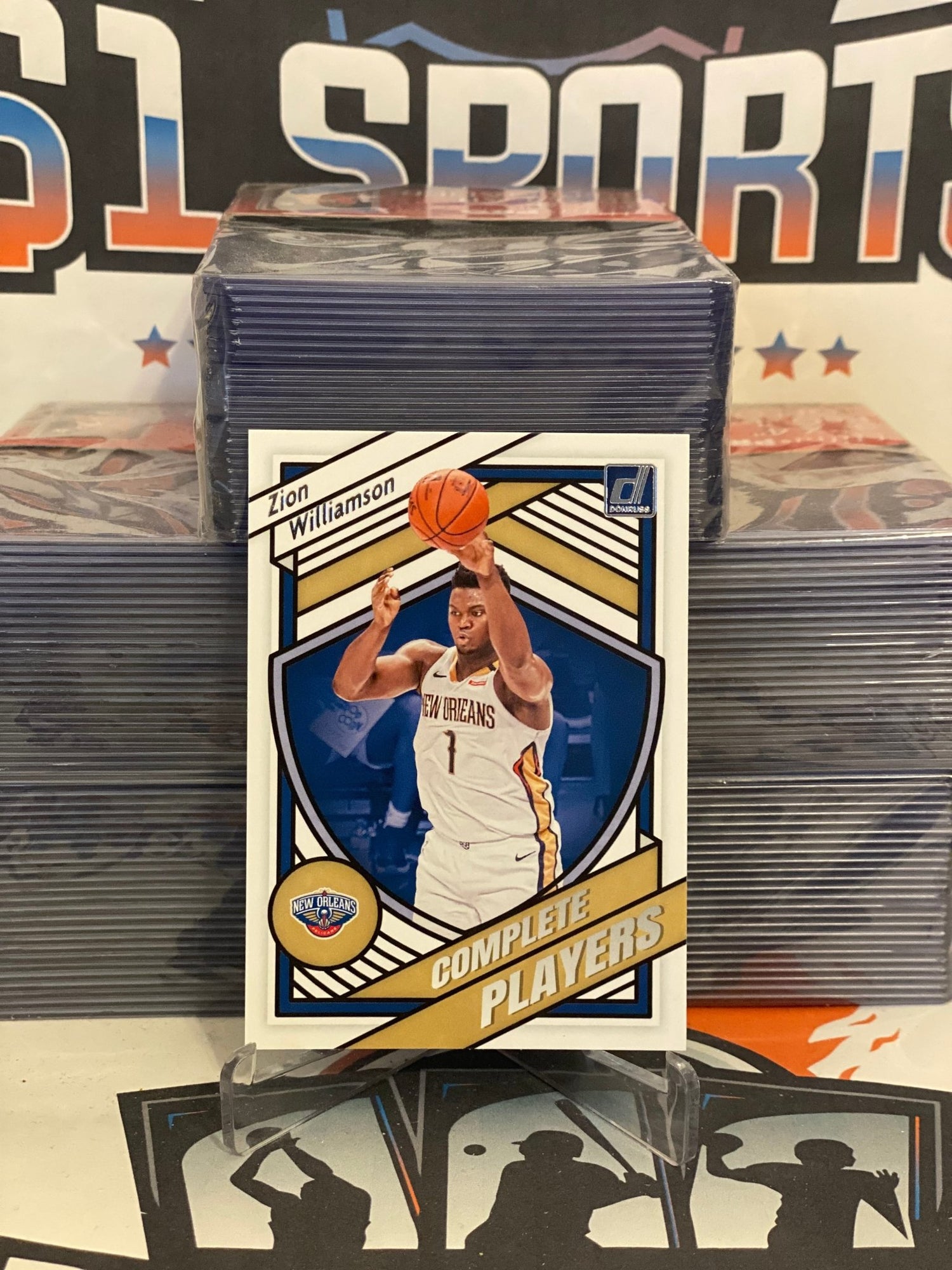 2020 Donruss (Complete Players) Zion Williamson #9