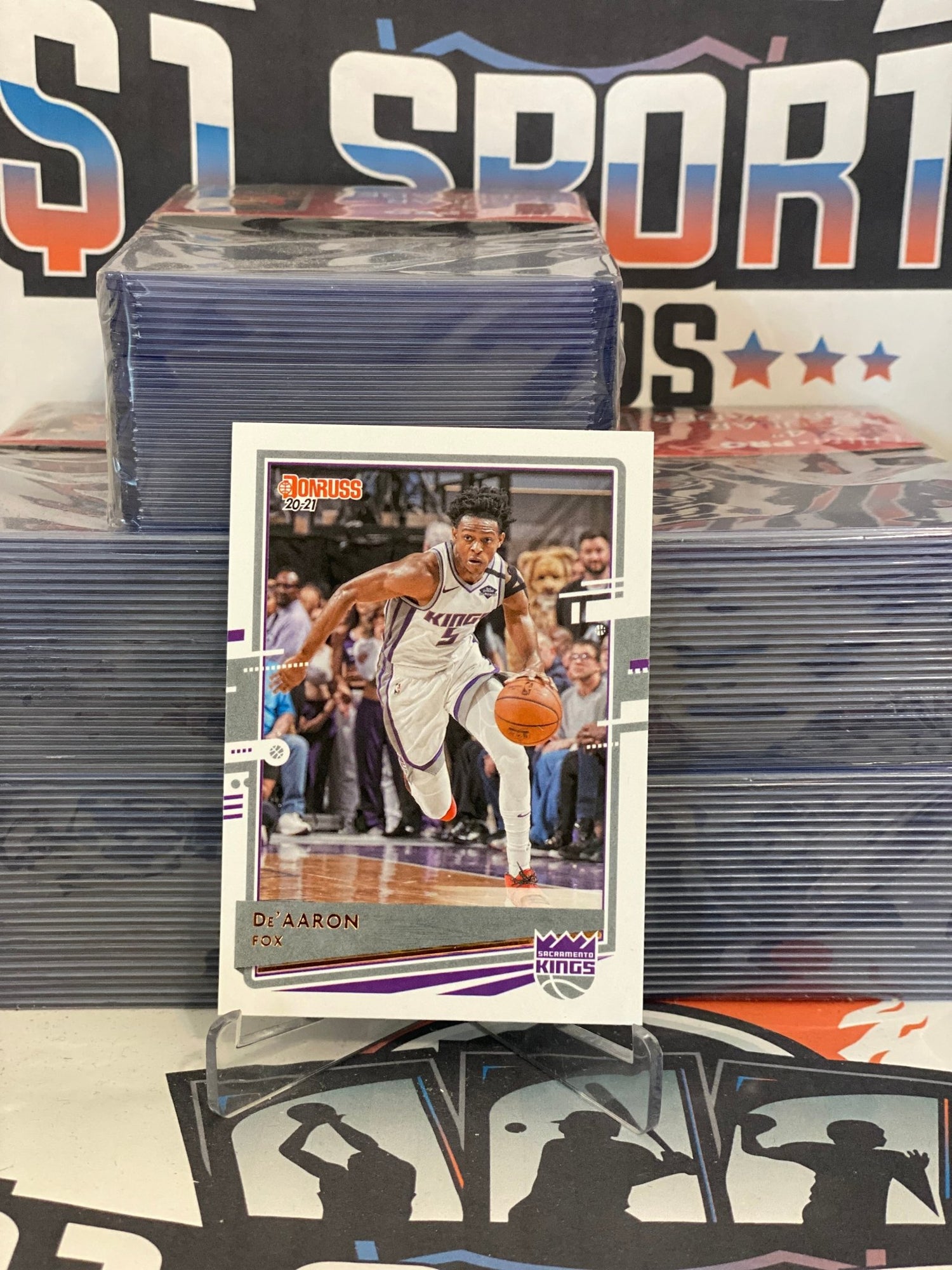 2020 Donruss De'Aaron Fox #58