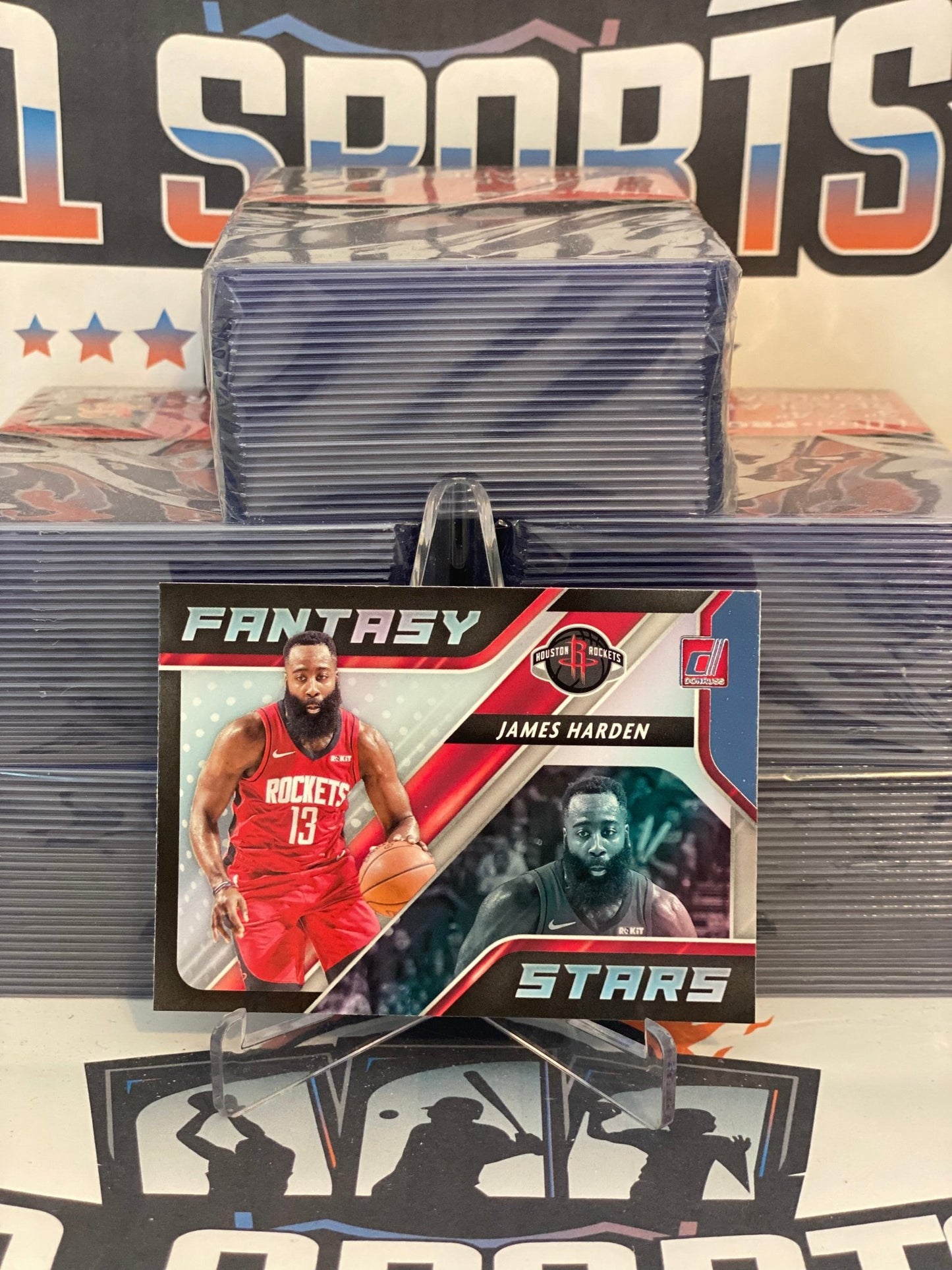 2020 Donruss (Fantasy Stars) James Harden #3