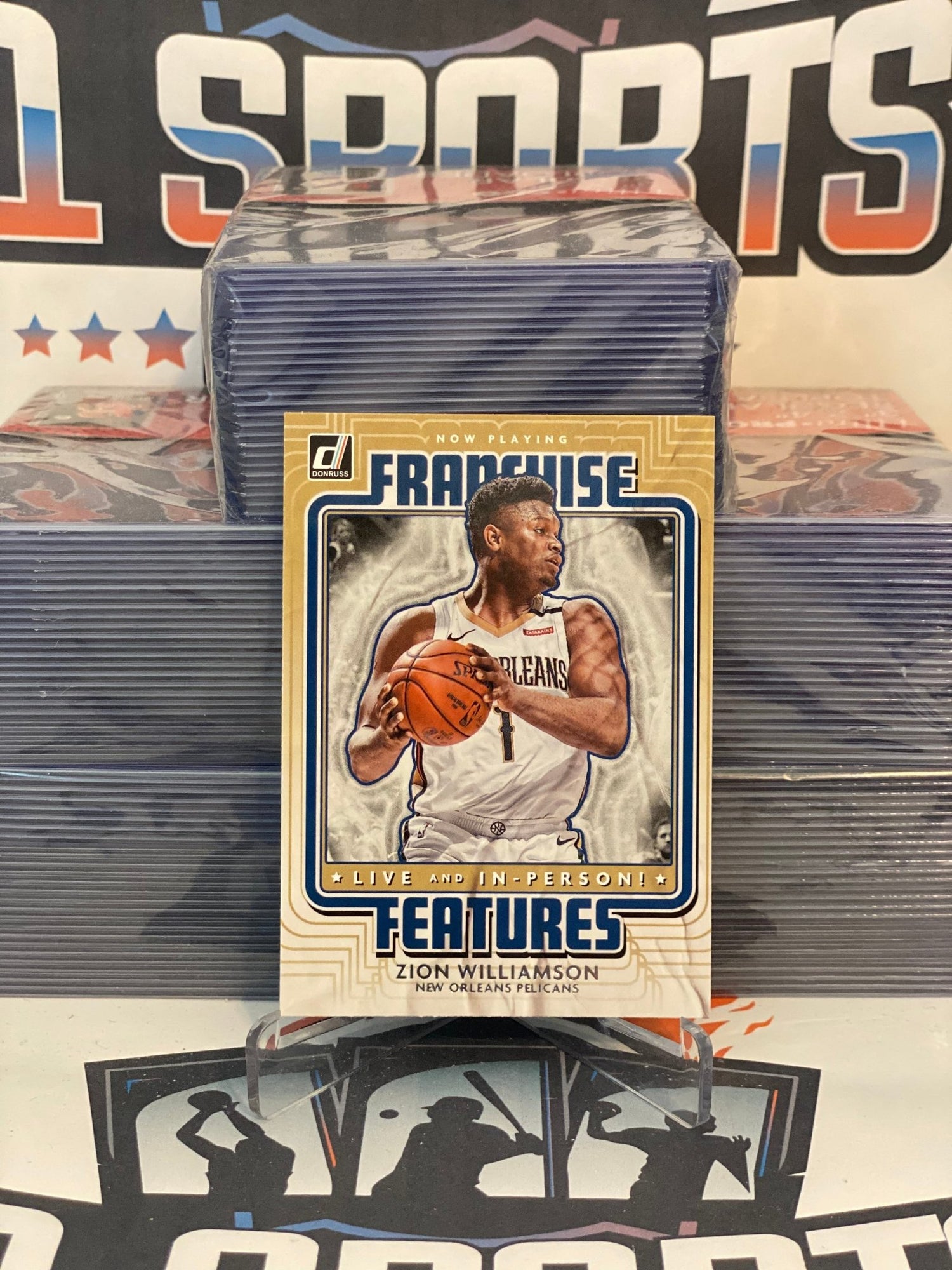 2020 Donruss (Franchise Features) Zion Williamson #19