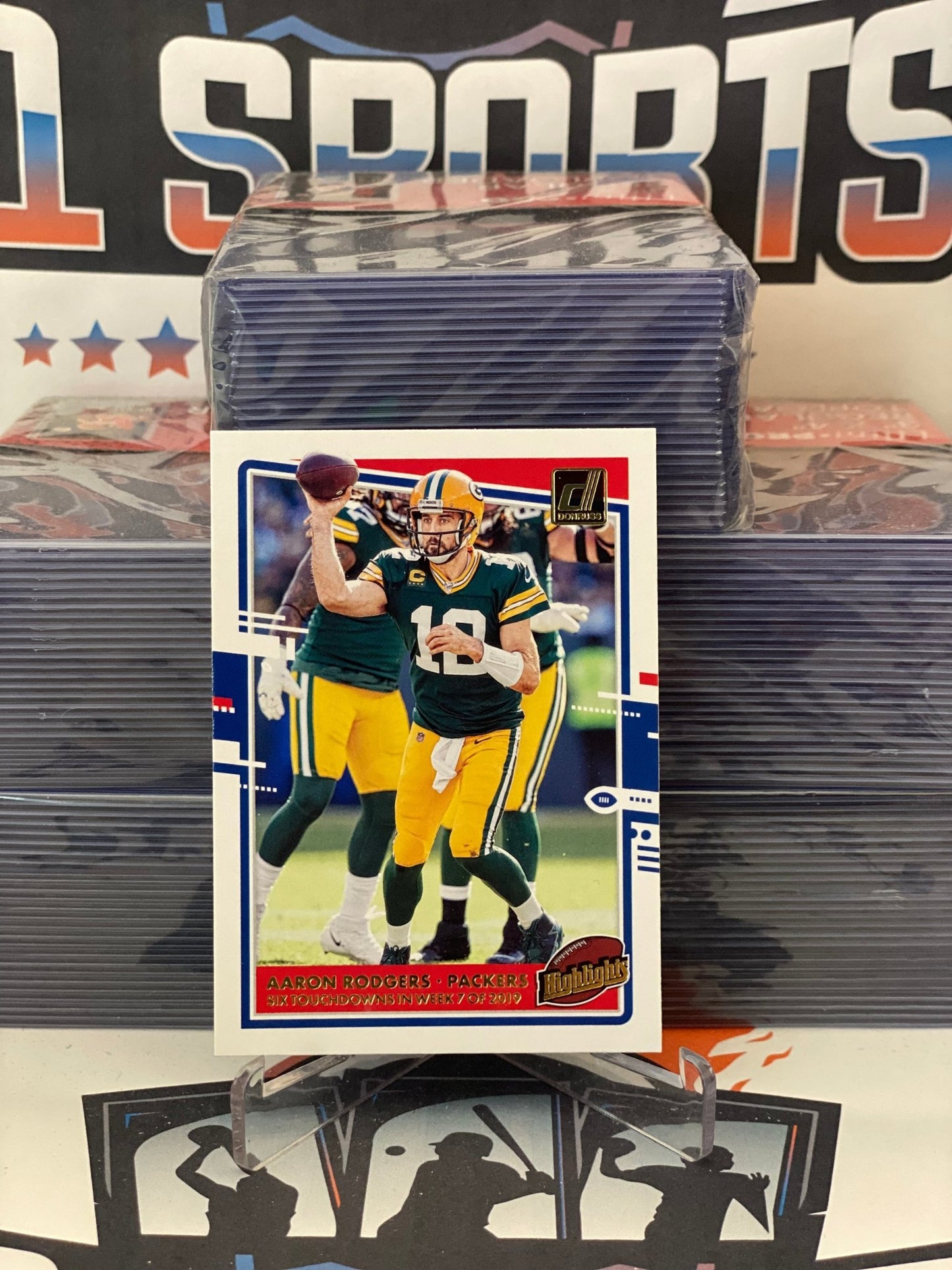 2020 Donruss (Highlights) Aaron Rodgers #H-AR