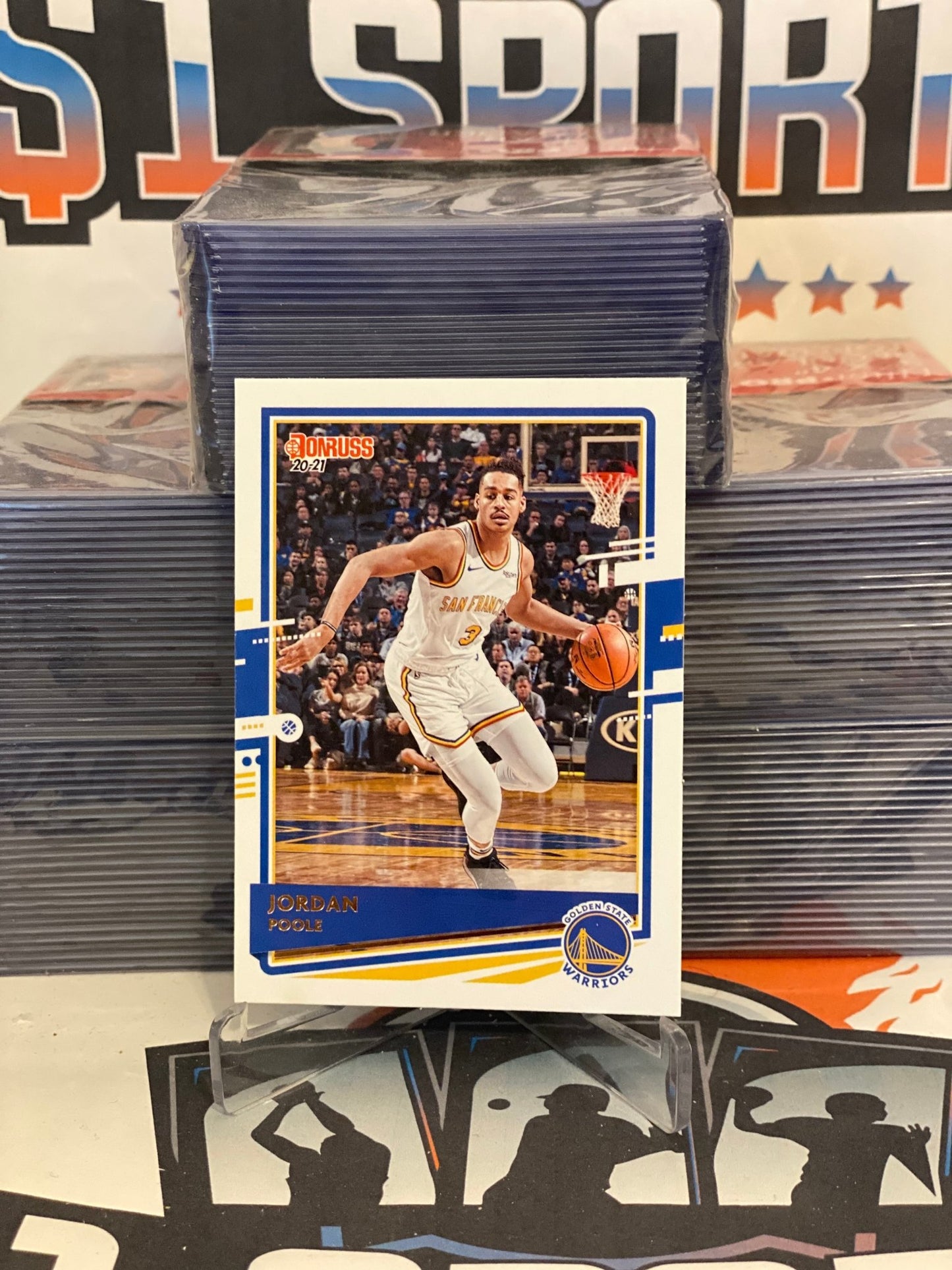 2020 Donruss Jordan Poole #159