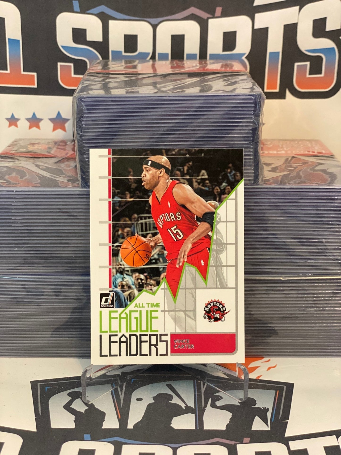 2020 Donruss (League Leaders) Vince Carter #10