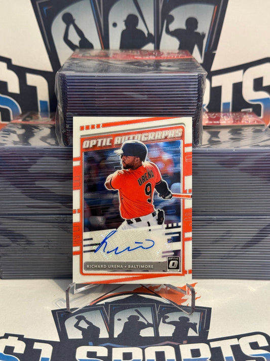 2020 Donruss Optic (Auto) Richard Urena #OA-RU