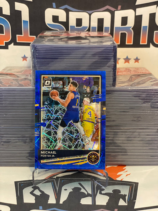 2020 Donruss Optic (Blue Velocity Prizm) Michael Porter Jr. #75
