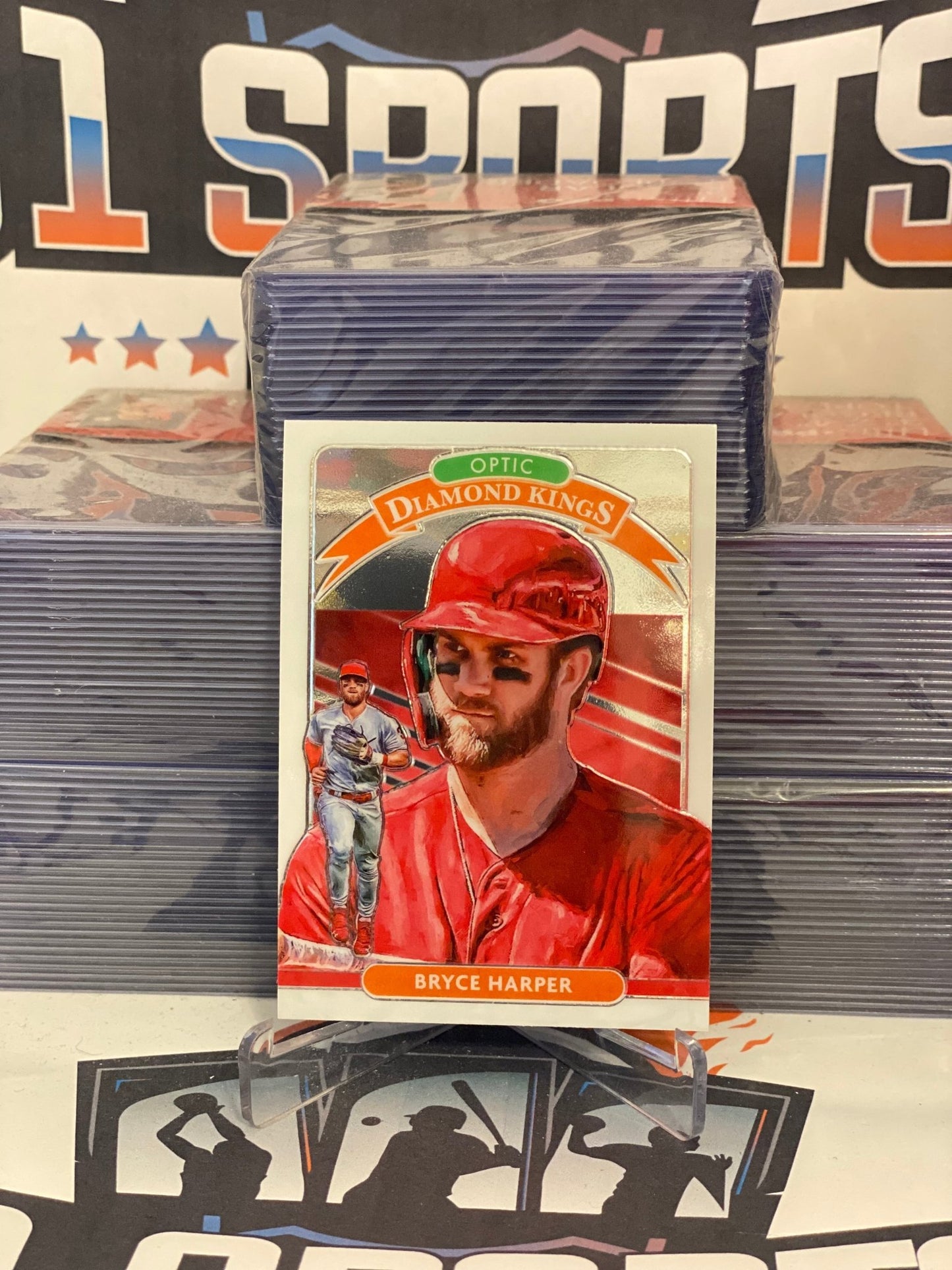2020 Donruss Optic (Diamond Kings) Bryce Harper #24
