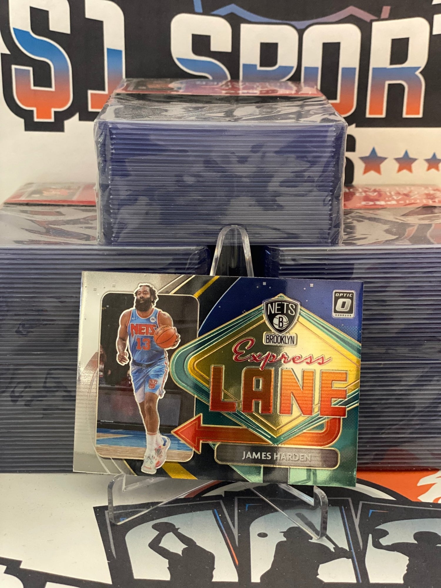 2020 Donruss Optic (Express Lane) James Harden #25