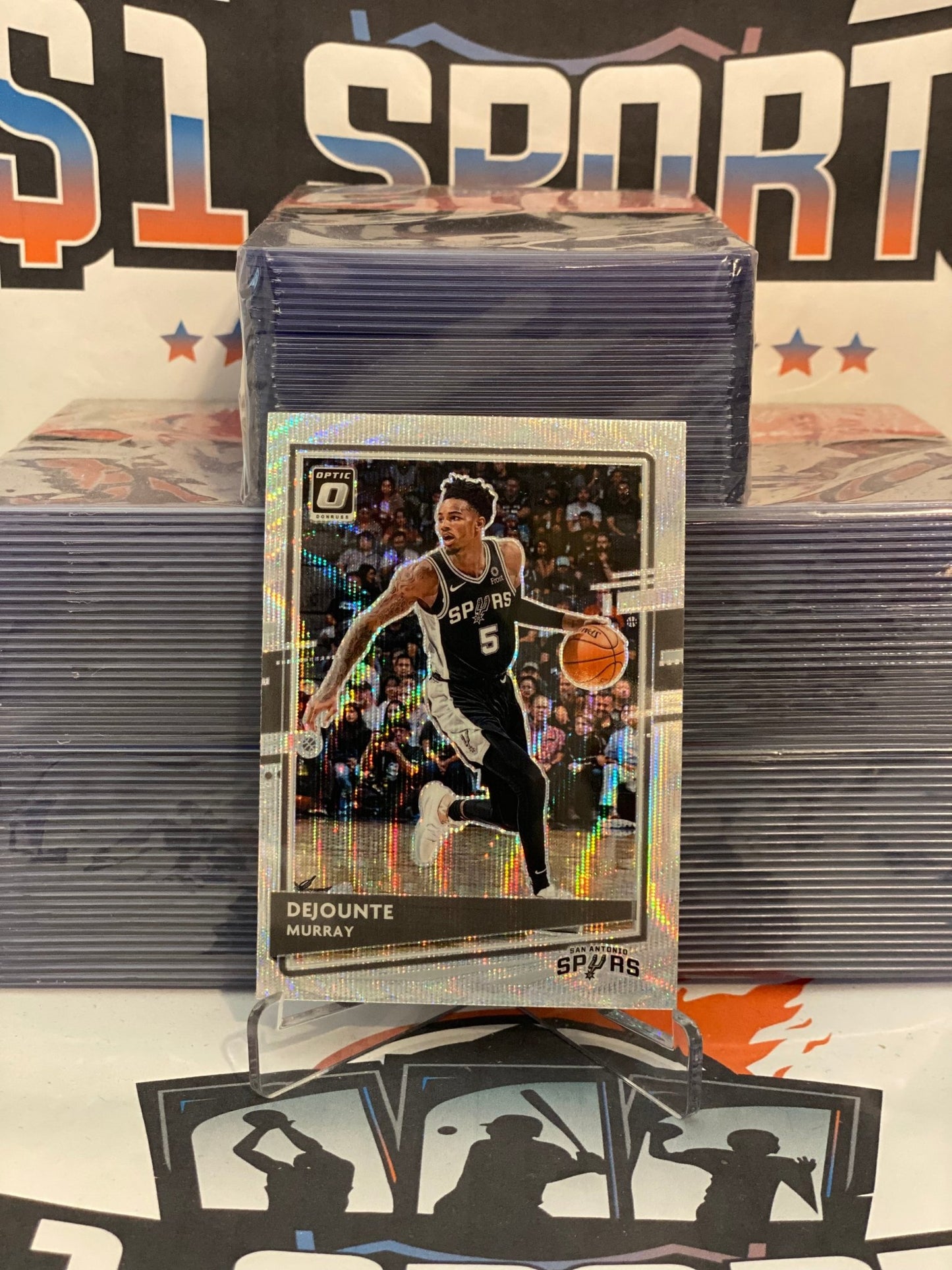 2020 Donruss Optic (Fanatics Prizm) Dejounte Murray #93