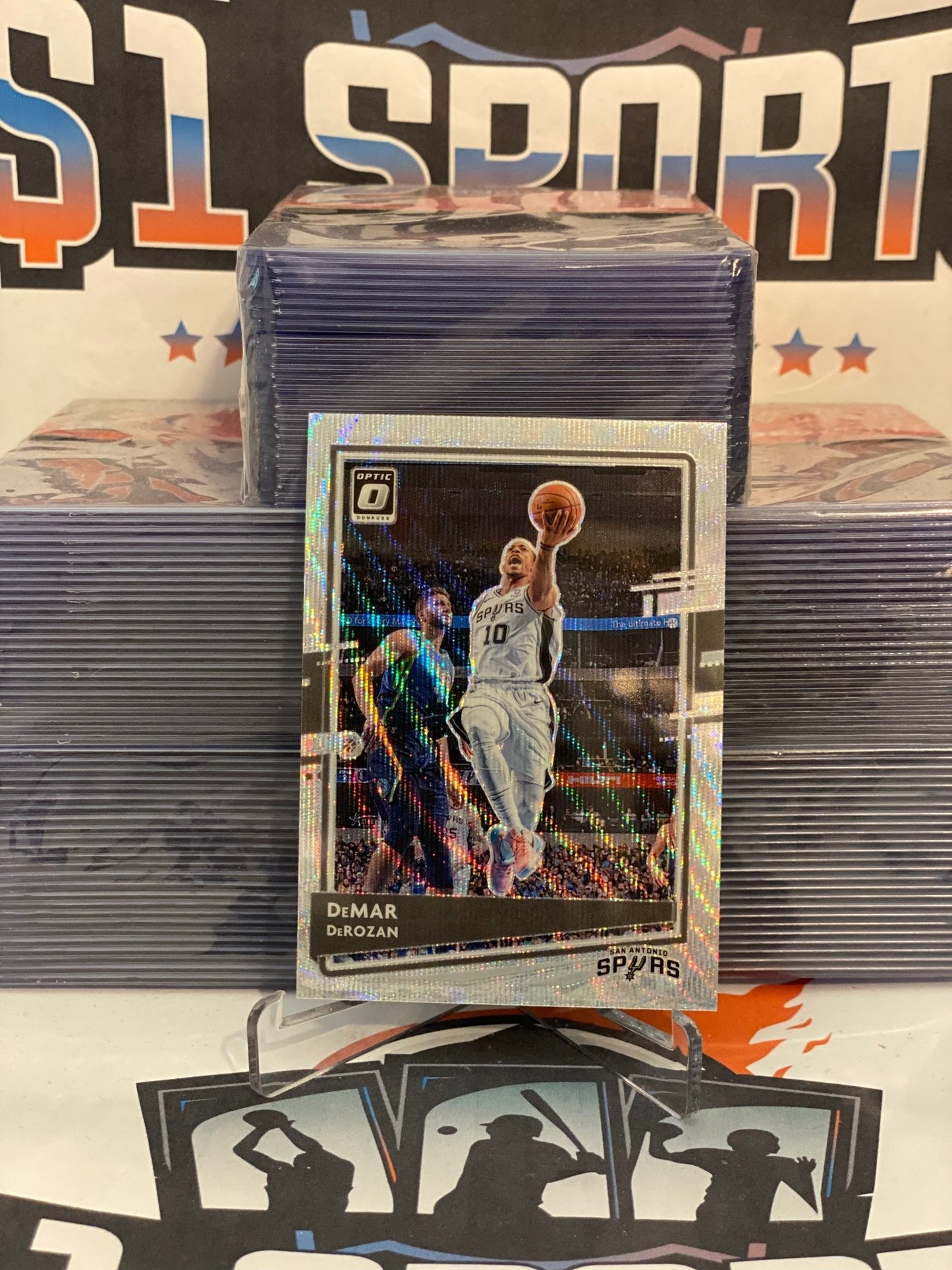 2020 Donruss Optic (Fanatics Prizm) DeMar DeRozan #36