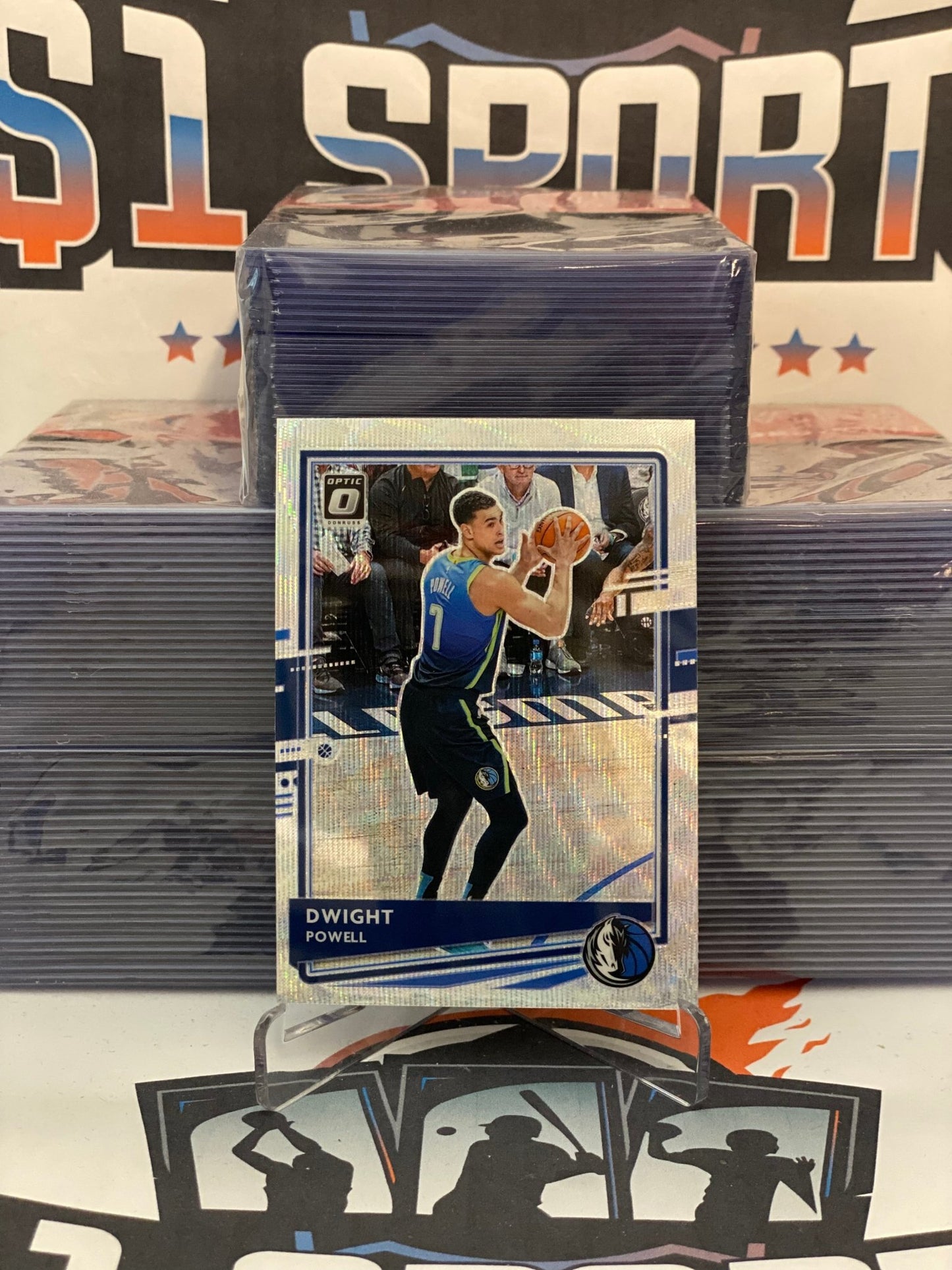 2020 Donruss Optic (Fanatics Prizm) Dwight Powell #45