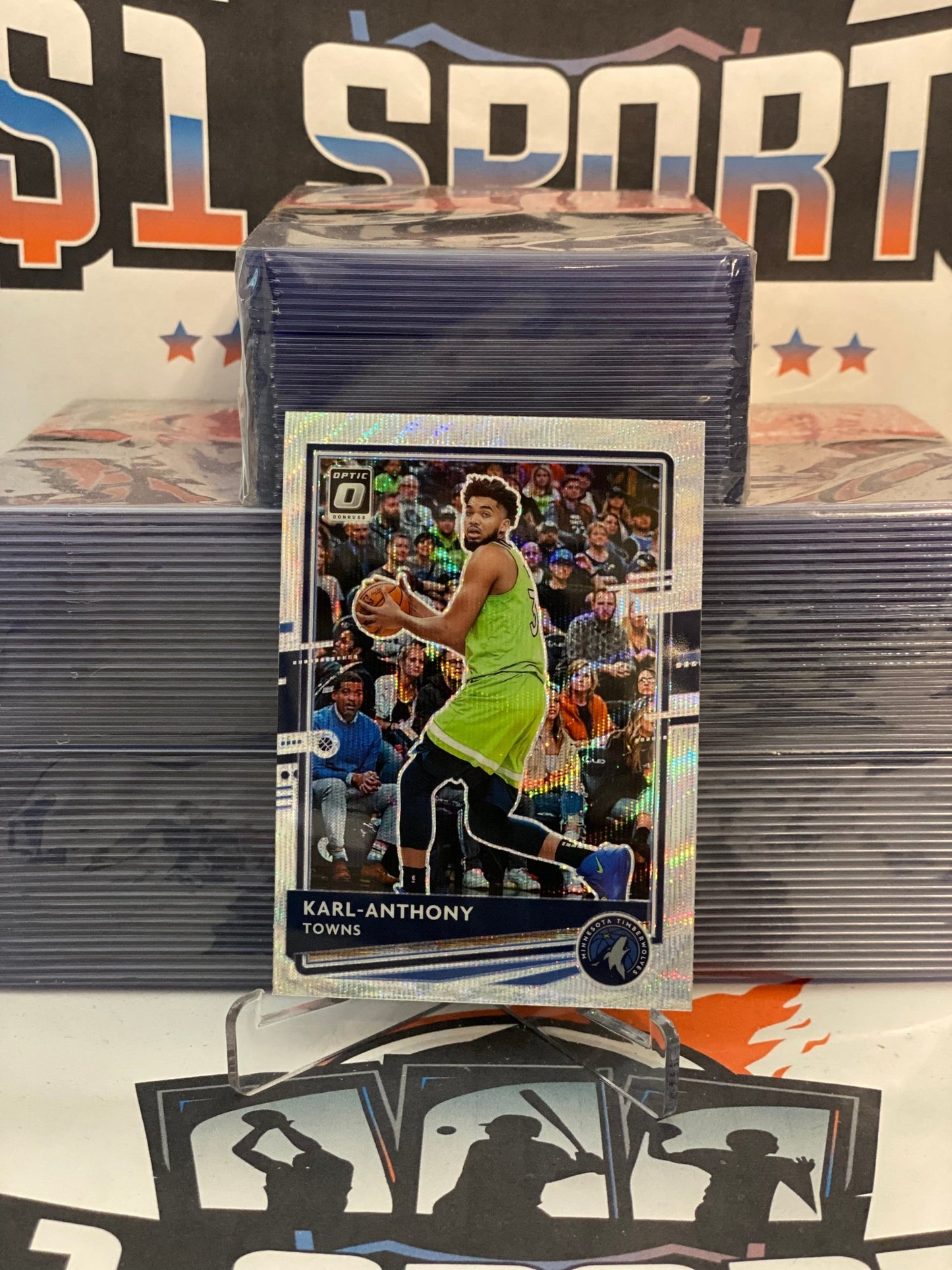 2020 Donruss Optic (Fanatics Prizm) Karl-Anthony Towns #79