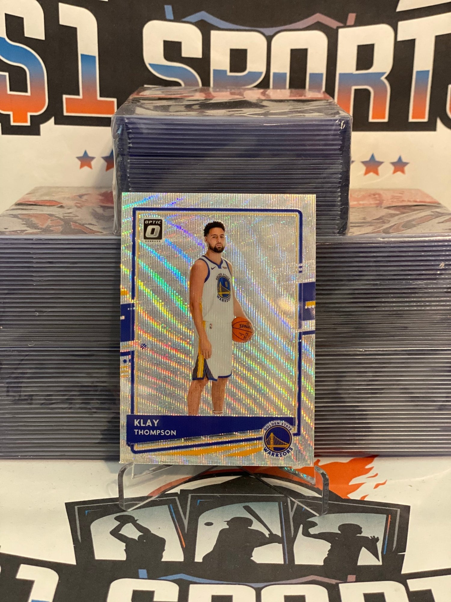 2020 Donruss Optic (Fanatics Prizm) Klay Thompson #49