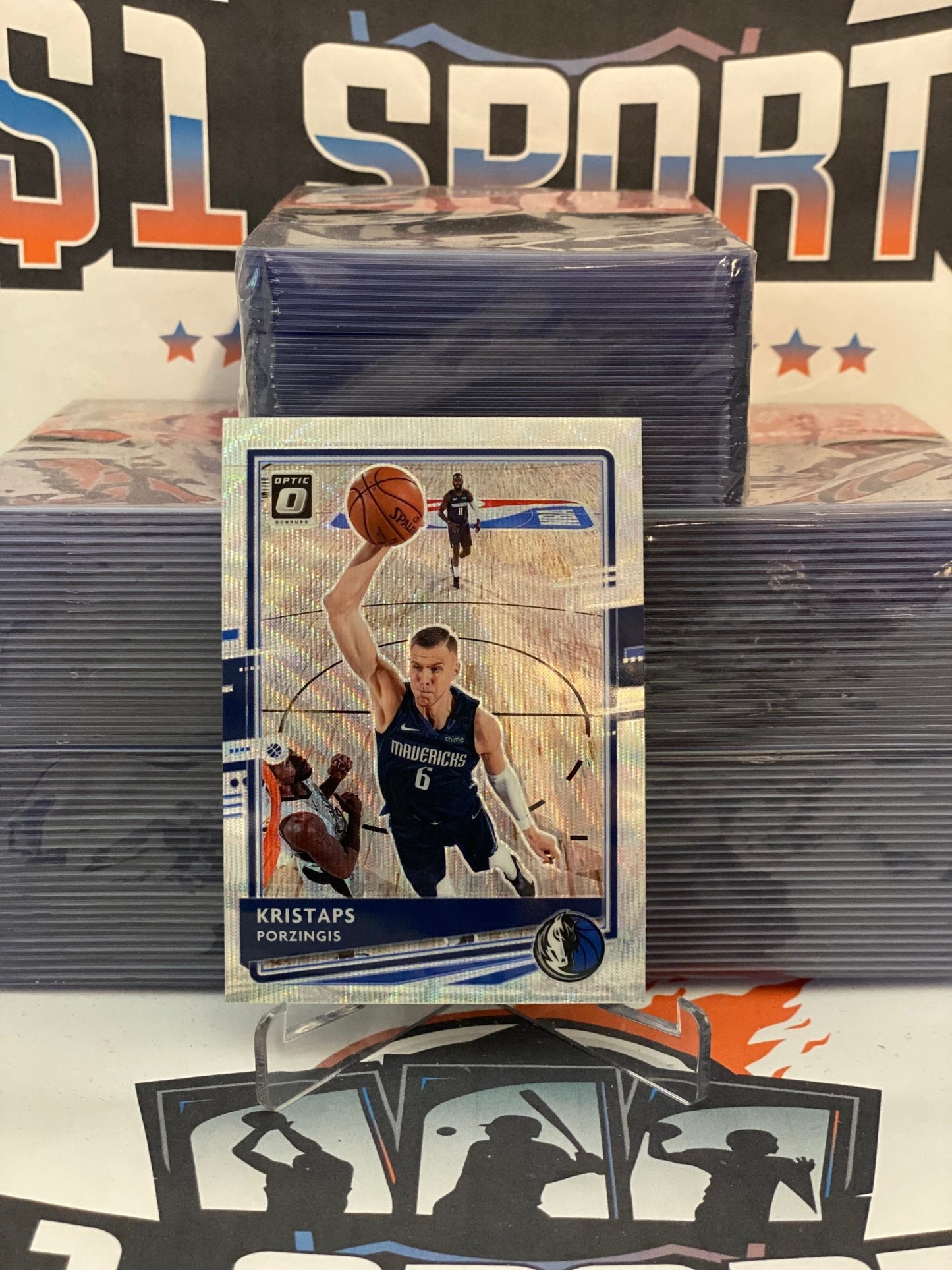 2020 Donruss Optic (Fanatics Prizm) Kristaps Porzingis #82