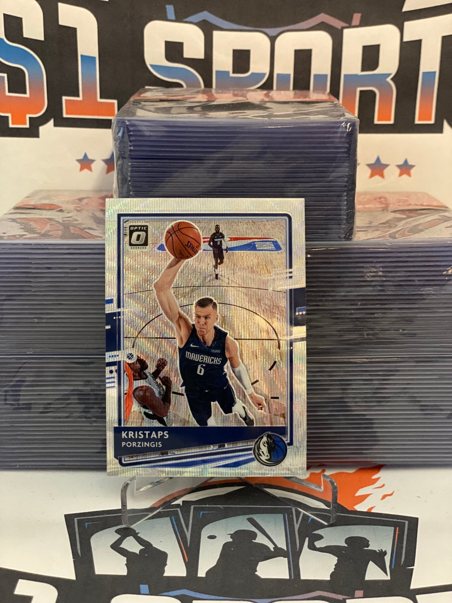 2020 Donruss Optic (Fanatics Prizm) Kristaps Porzingis #82