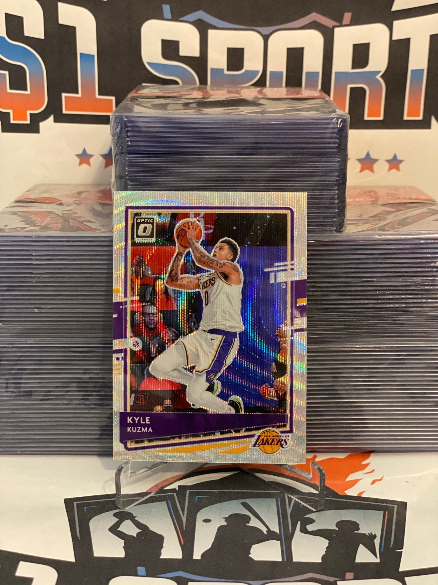 2020 Donruss Optic (Fanatics Prizm) Kyle Kuzma #8