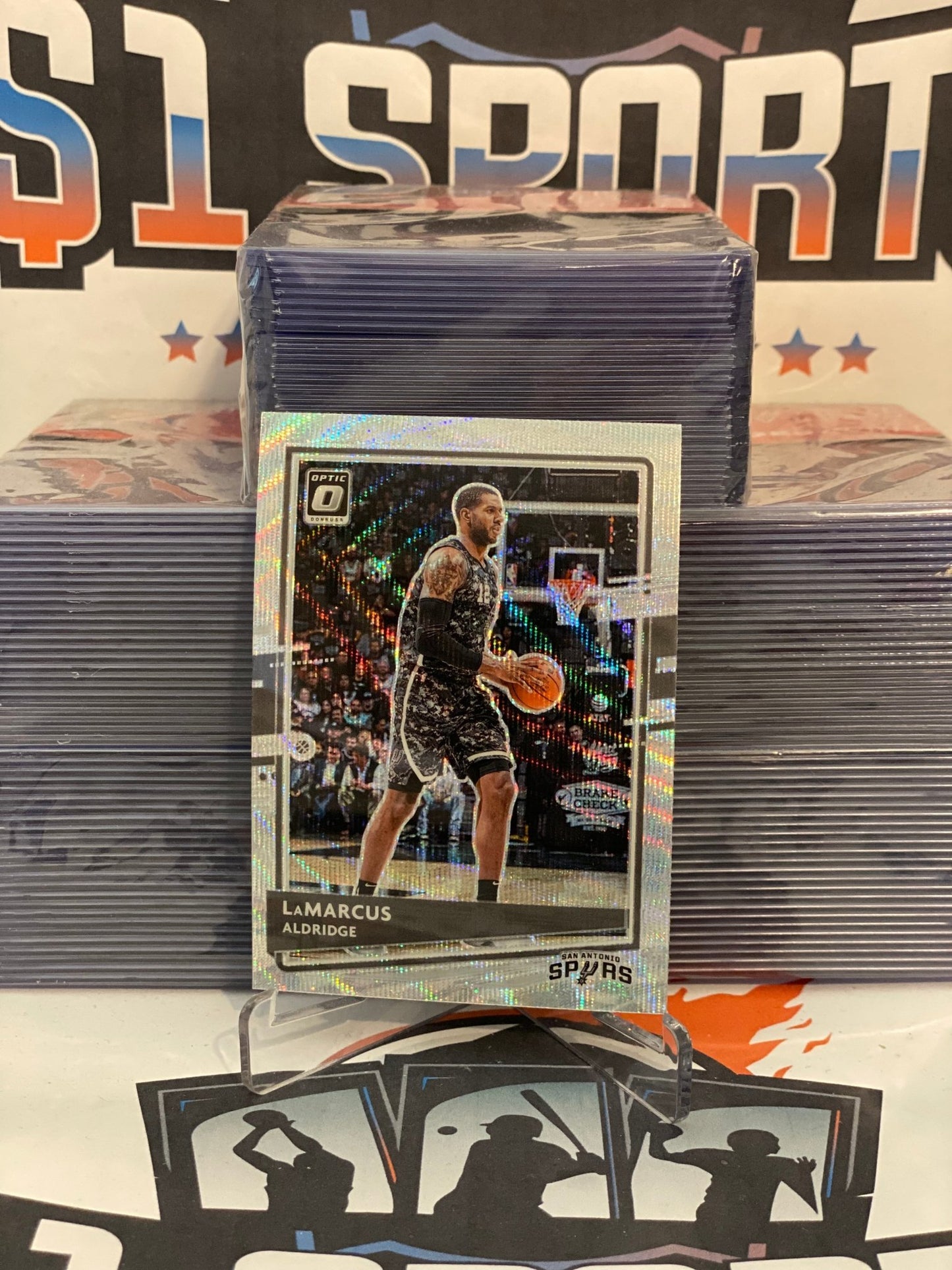 2020 Donruss Optic (Fanatics Prizm) LaMarcus Aldridge #71