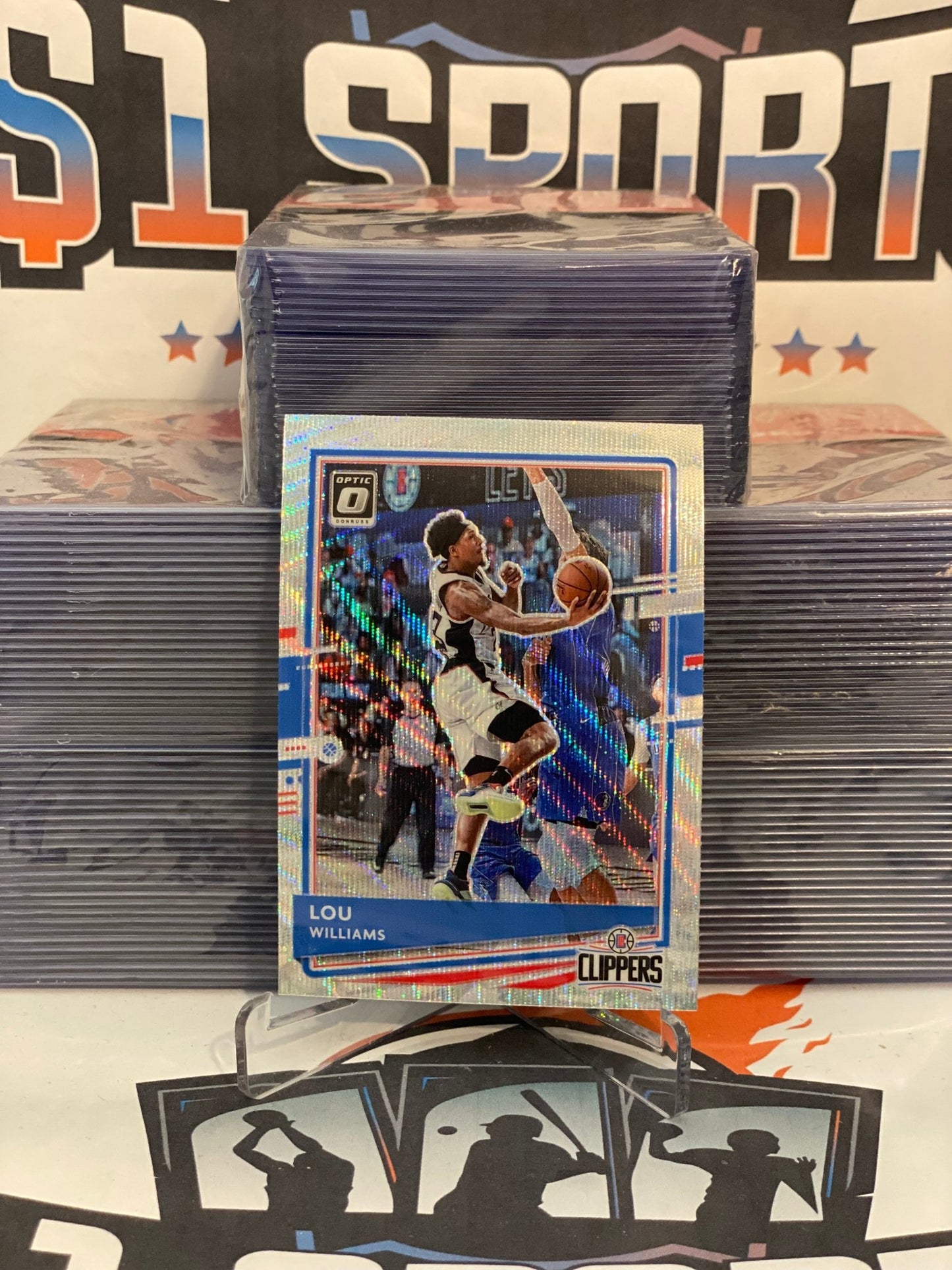 2020 Donruss Optic (Fanatics Prizm) Lou Williams #14