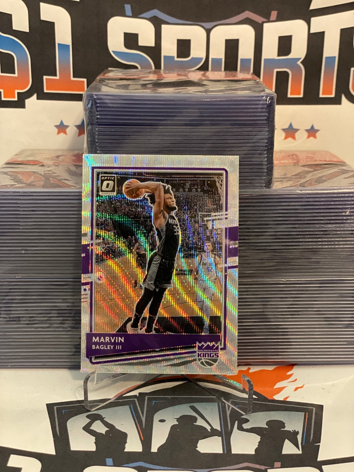 2020 Donruss Optic (Fanatics Prizm) Marvin Bagley III #47