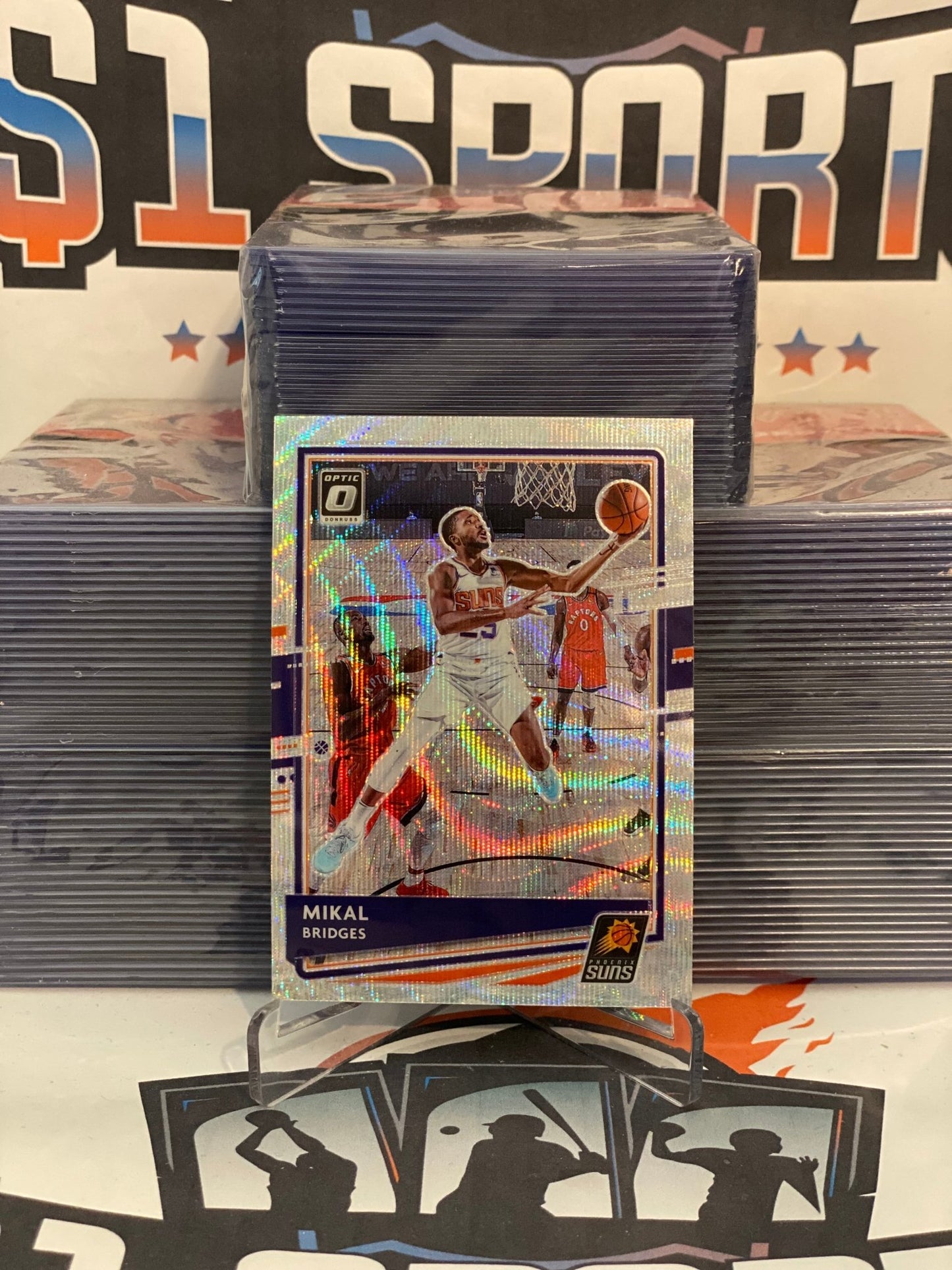 2020 Donruss Optic (Fanatics Prizm) Mikal Bridges #54