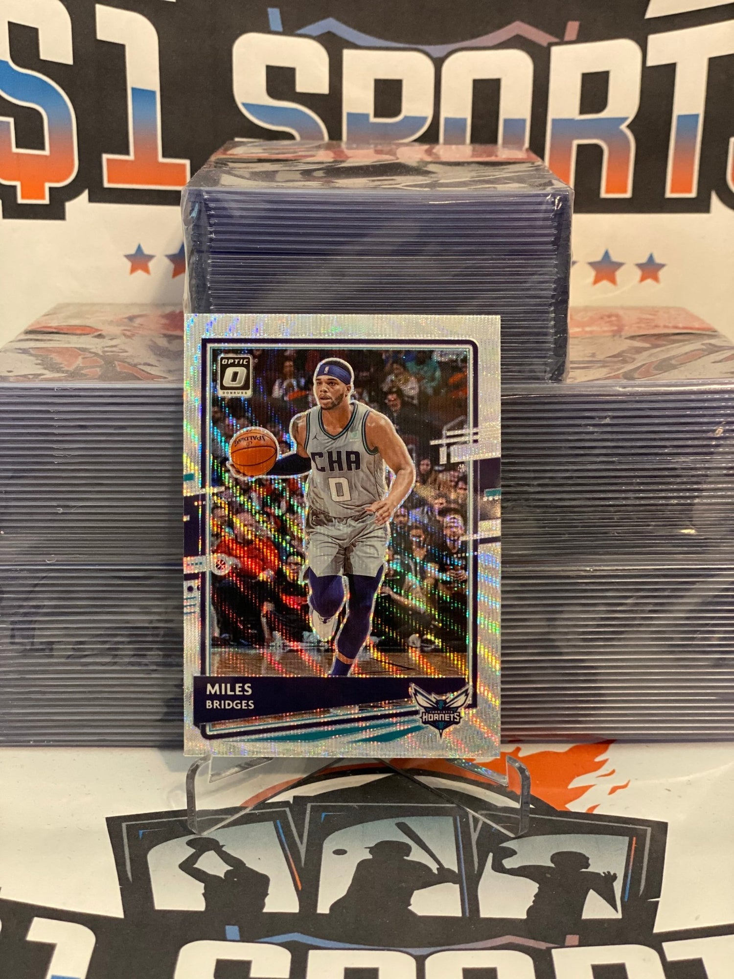 2020 Donruss Optic (Fanatics Prizm) Miles Bridges #21