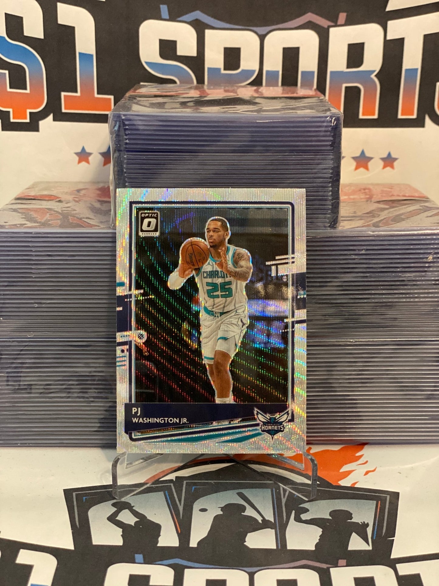 2020 Donruss Optic (Fanatics Prizm) PJ Washington Jr. #137