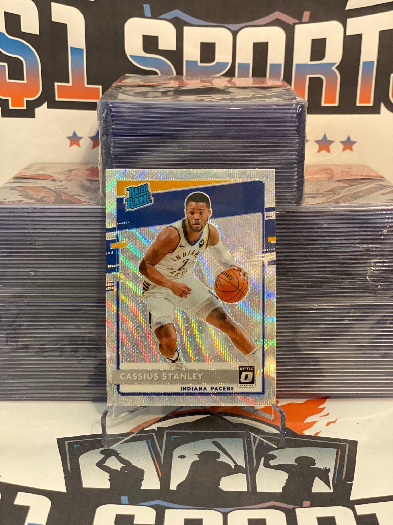 2020 Donruss Optic (Fanatics Prizm, Rated Rookie) Cassius Stanley #199