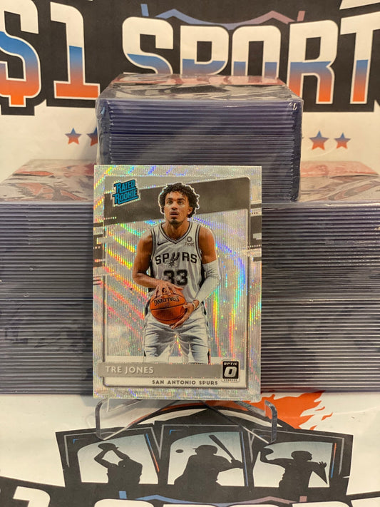 2020 Donruss Optic (Fanatics Prizm, Rated Rookie) Tre Jones #188