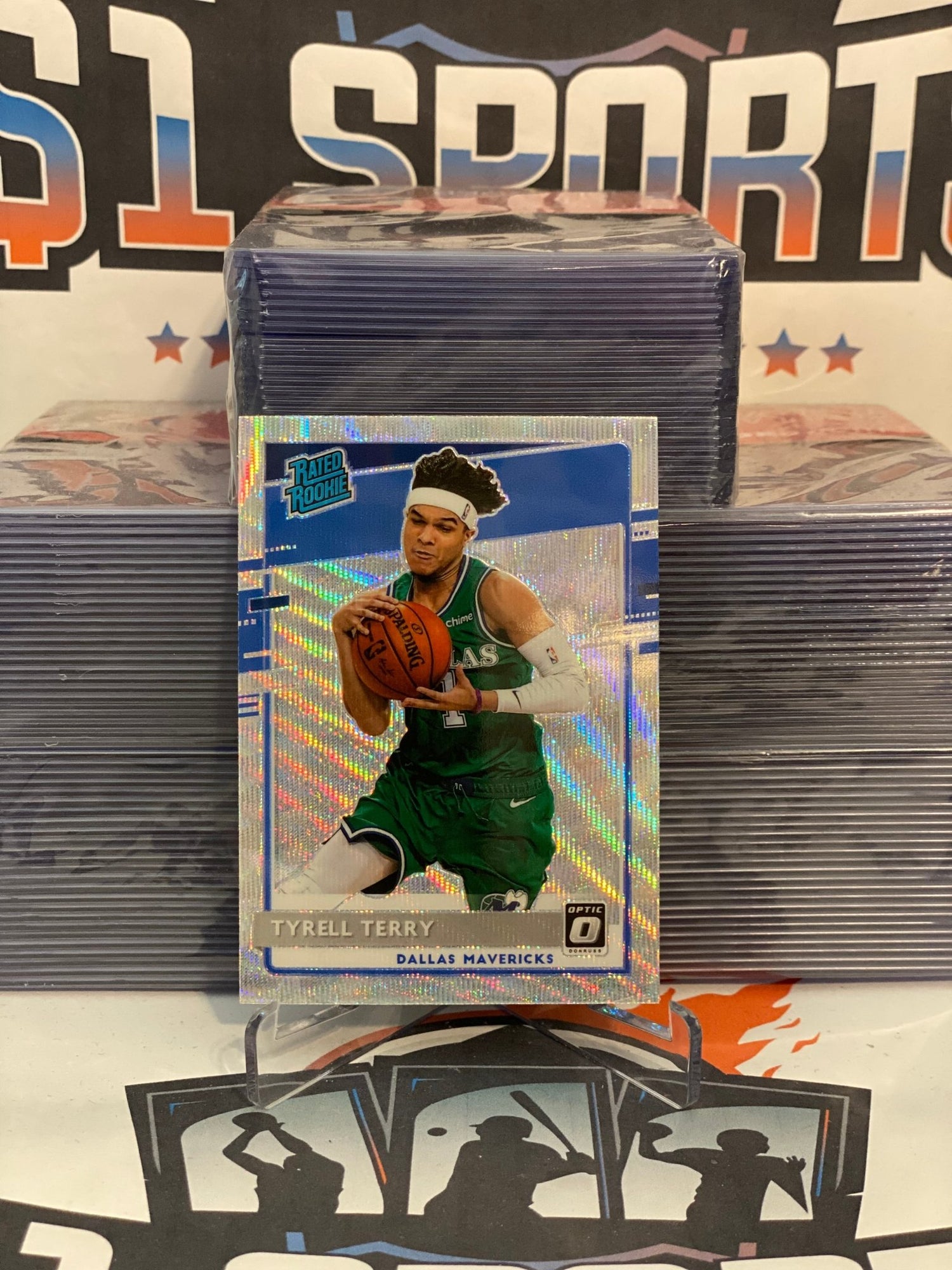 2020 Donruss Optic (Fanatics Prizm, Rated Rookie) Tyrell Terry #181