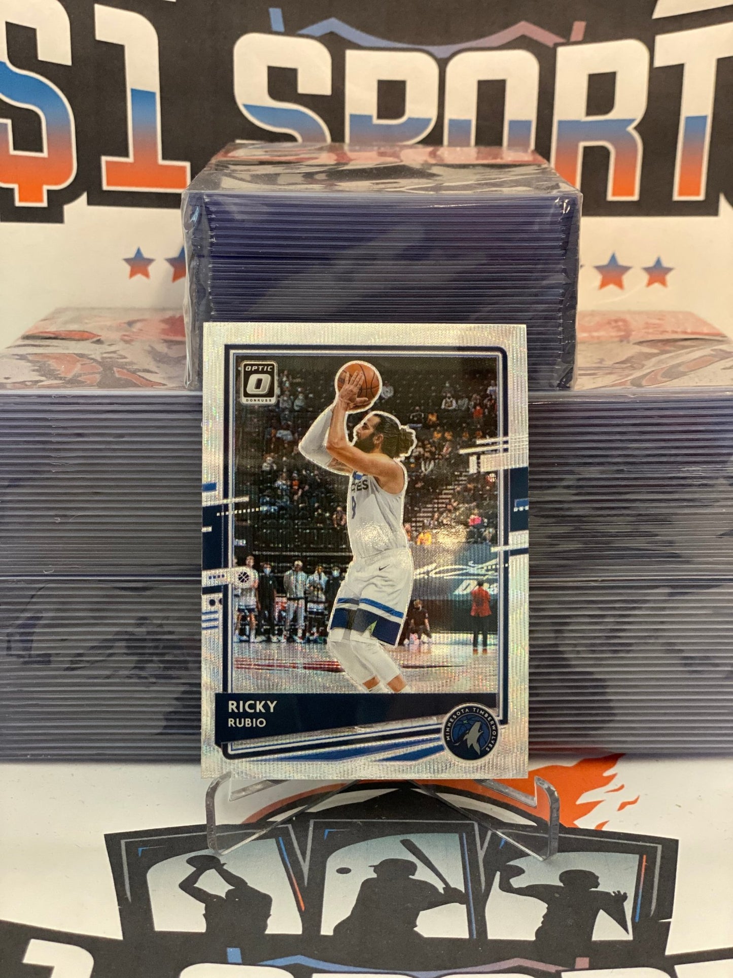 2020 Donruss Optic (Fanatics Prizm) Ricky Rubio #138