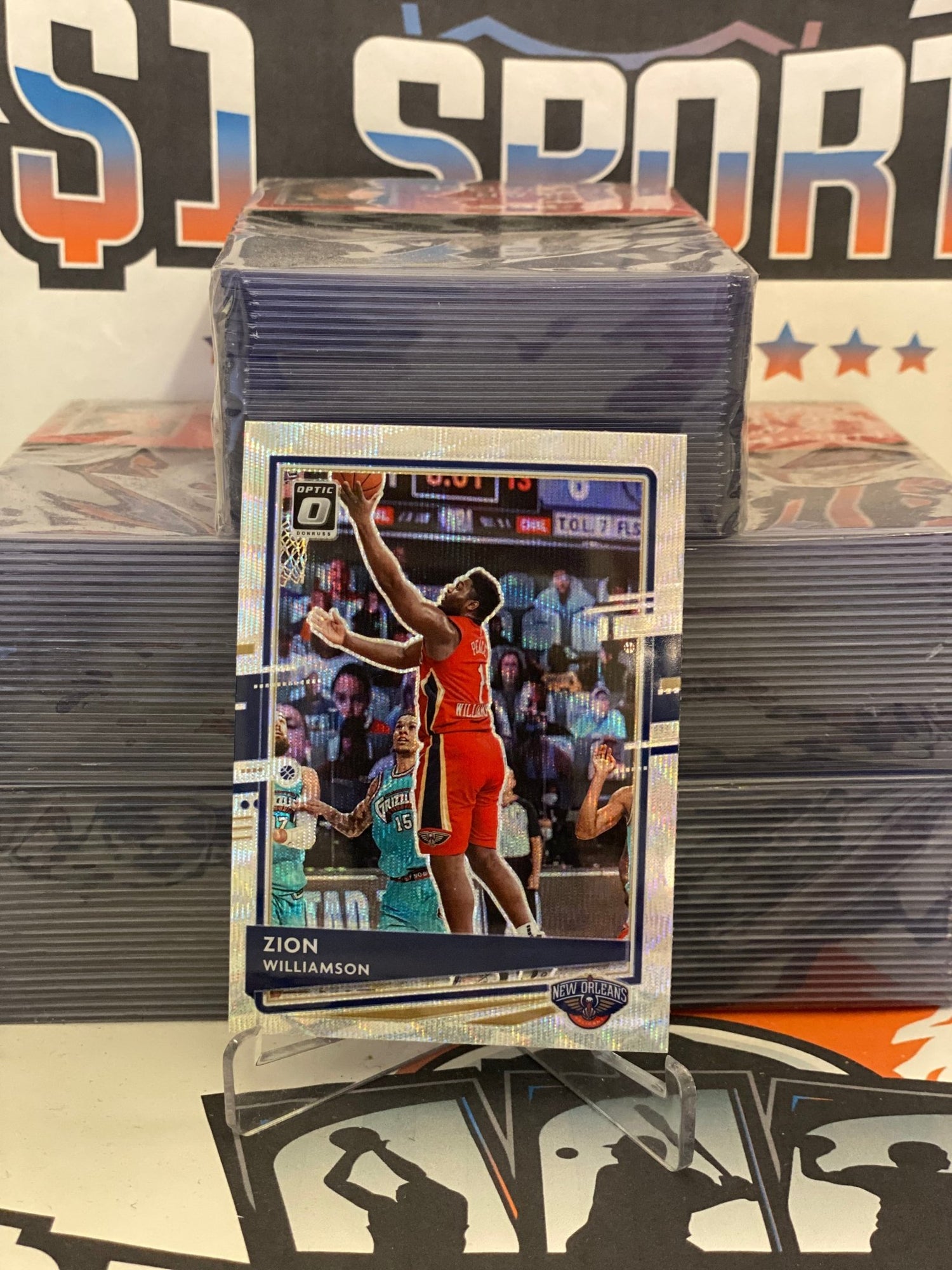 2020 Donruss Optic (Fanatics Prizm) Zion Williamson #40