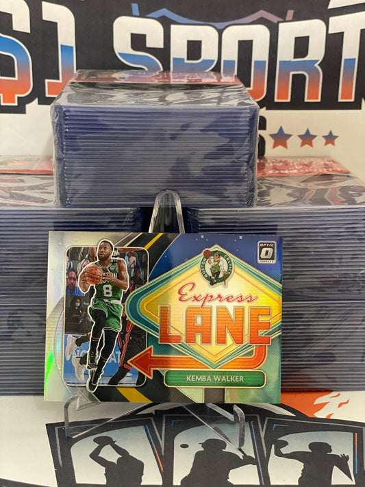 2020 Donruss Optic (Holo Prizm, Express Lane) Kemba Walker #23